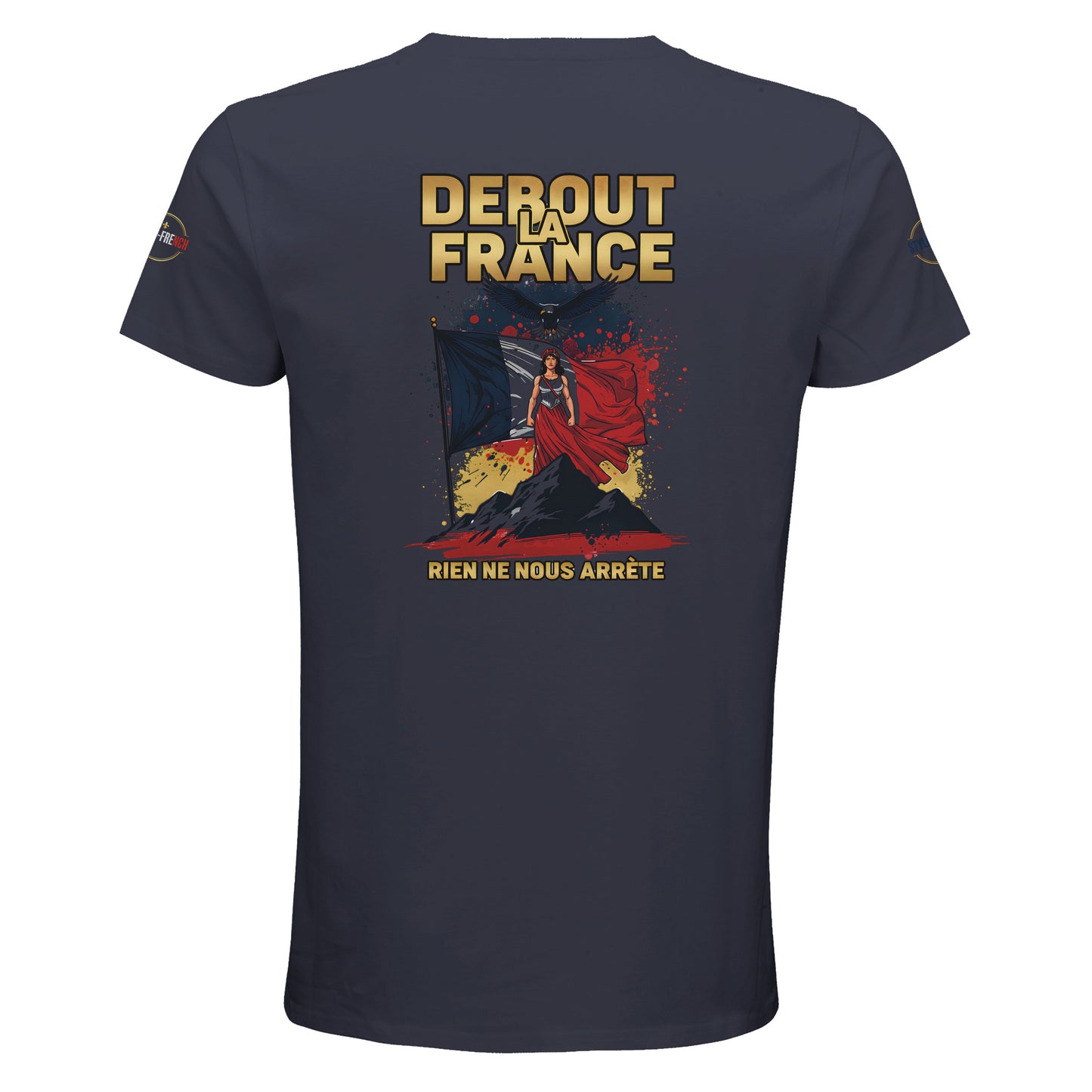 T-shirt Femme Debout la France – 100% Coton Bio