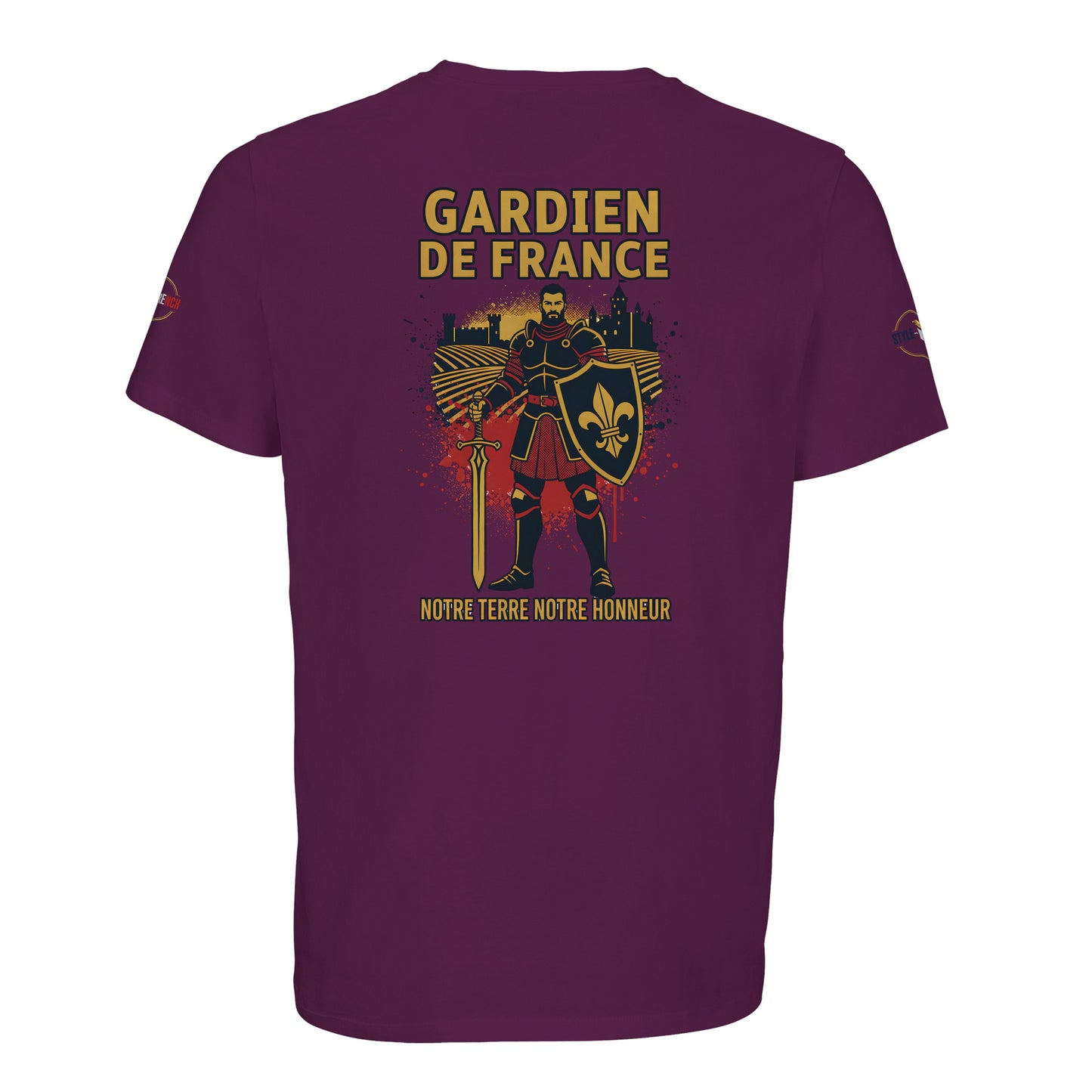 T-shirt Gardien de France pour Homme - Coton Bio Premium