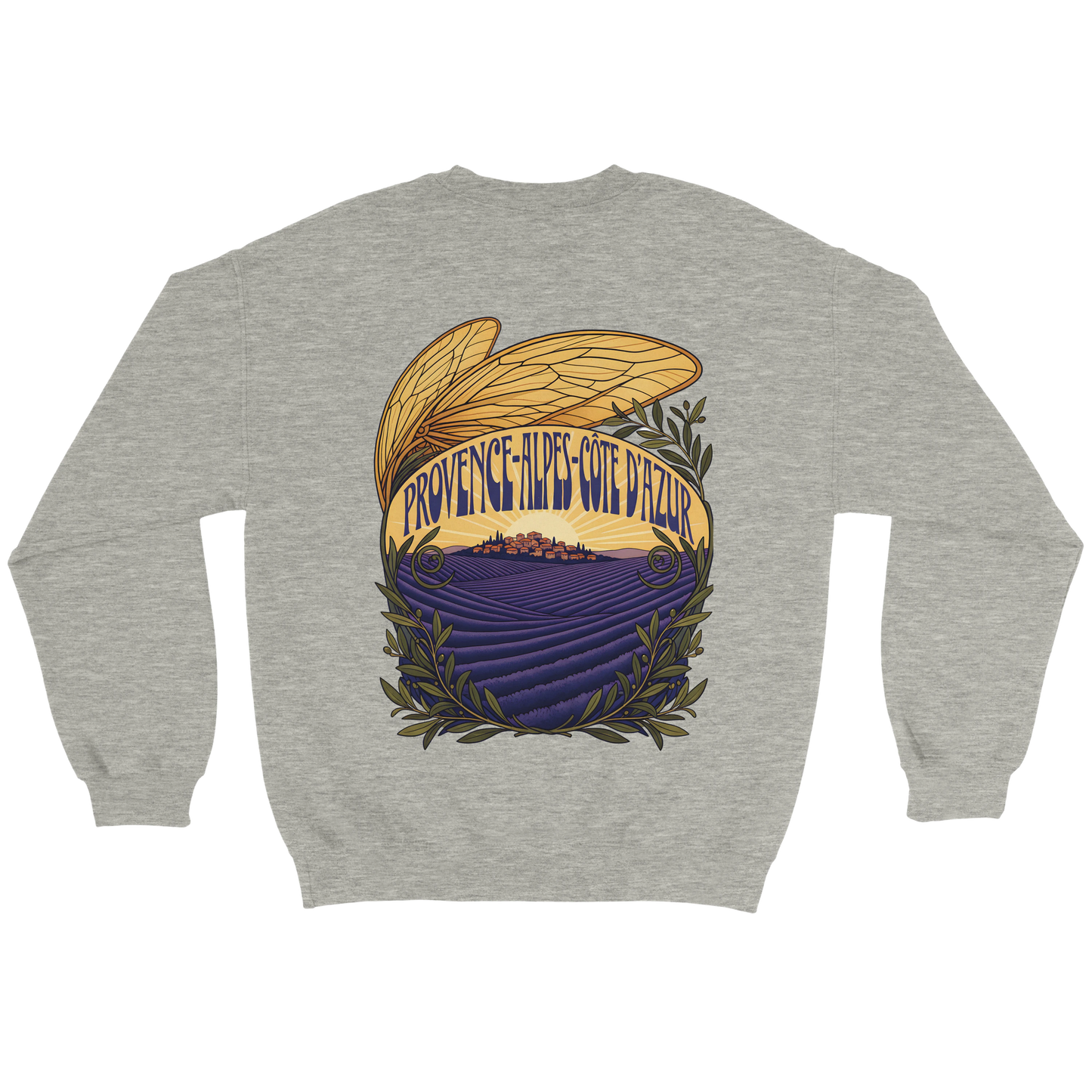 Sweat-shirt Unisexe Provence-Alpes-Côte d'Azur – Confort Premium et Design Régional