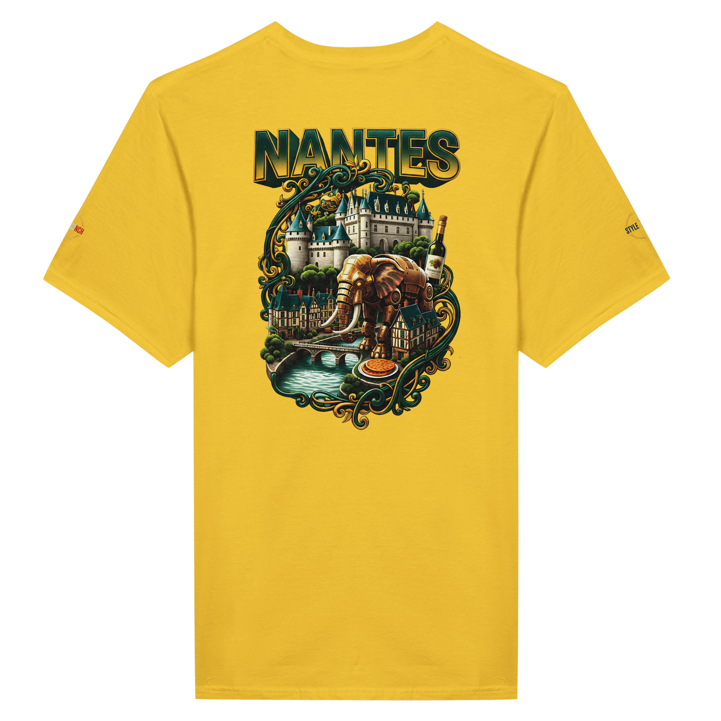 T-Shirt Unisexe Classique Nantes - Confort Premium et Style Urbain