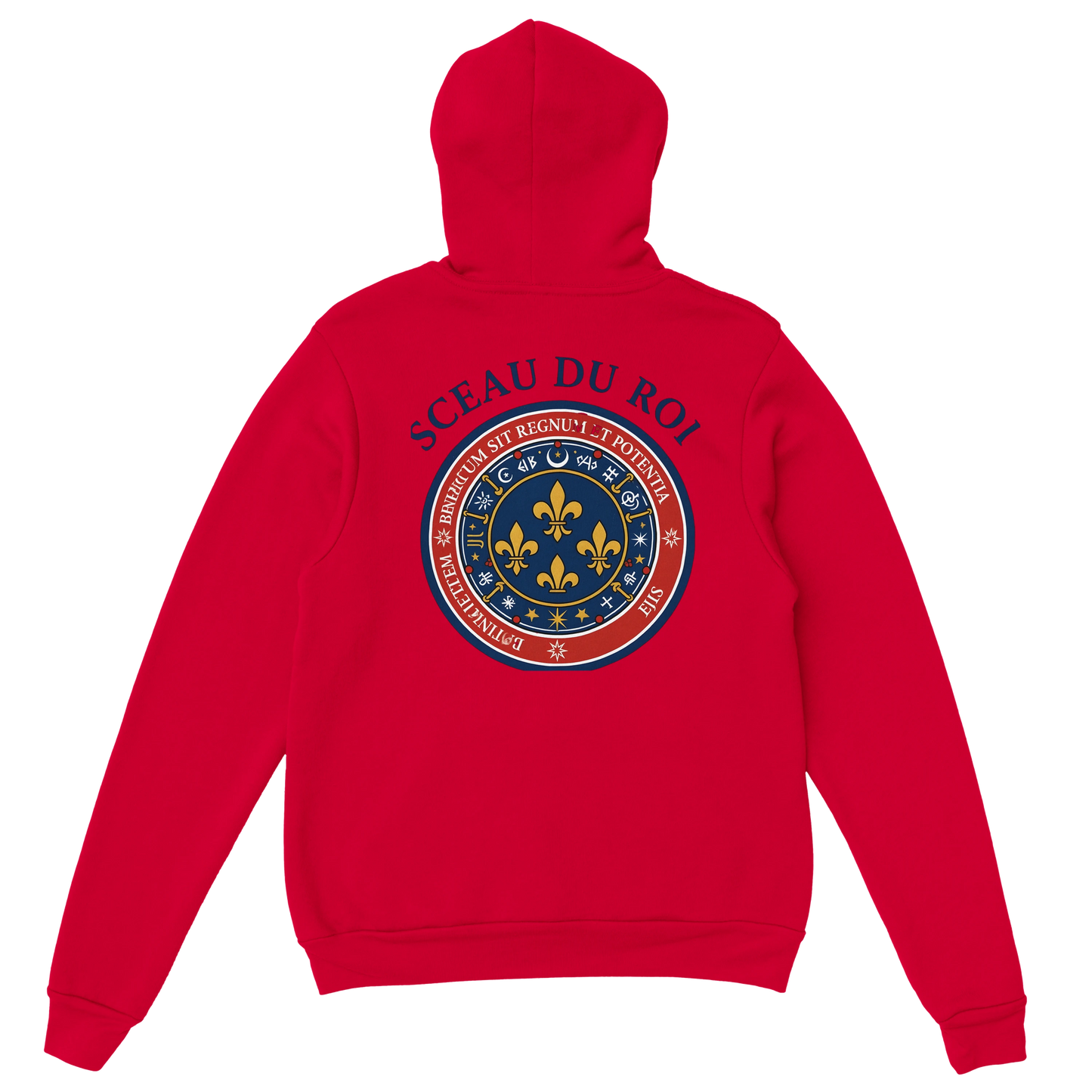 Sweat à capuche Le Sceau du Roi pour homme – Hoodie premium en coton mélangé