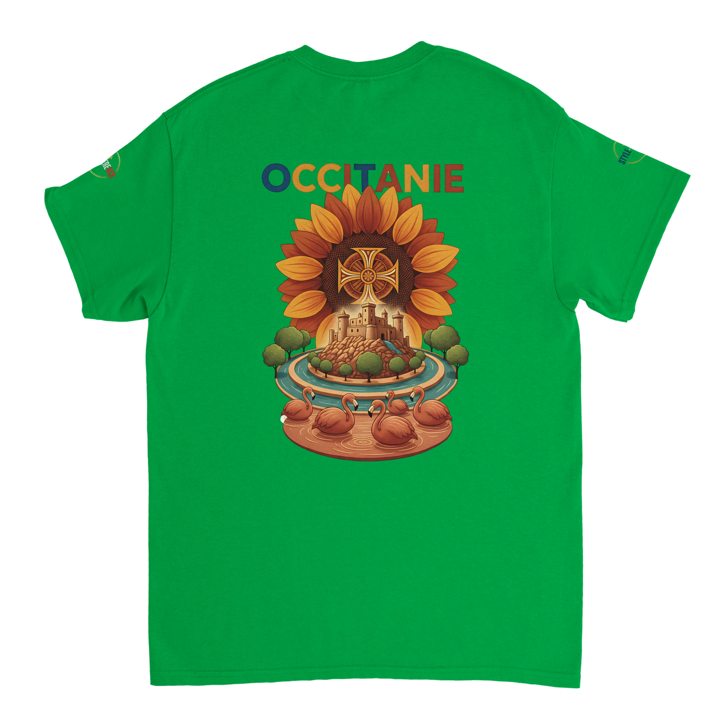 T-shirt Unisexe Occitanie – Coton Épais Premium