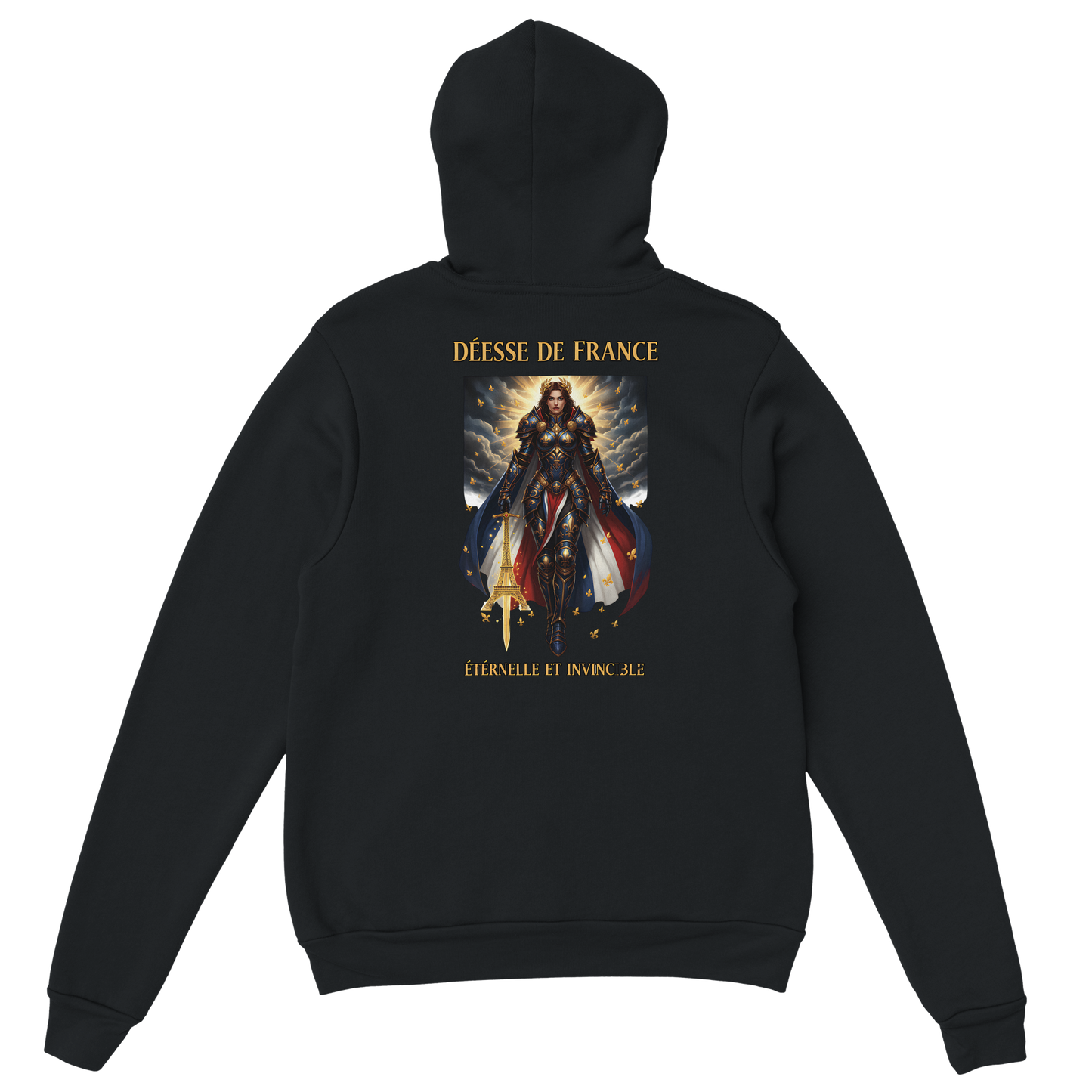 Sweat à Capuche déesse de France Douillet à Motif Unique – Confort et Style