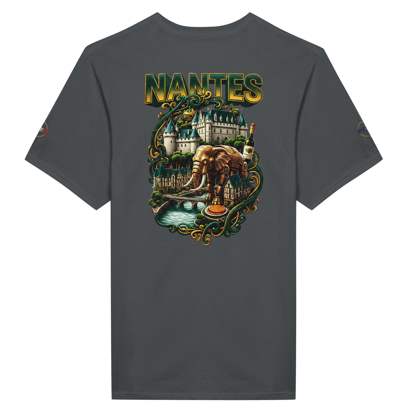 T-Shirt Unisexe Classique Nantes - Confort Premium et Style Urbain