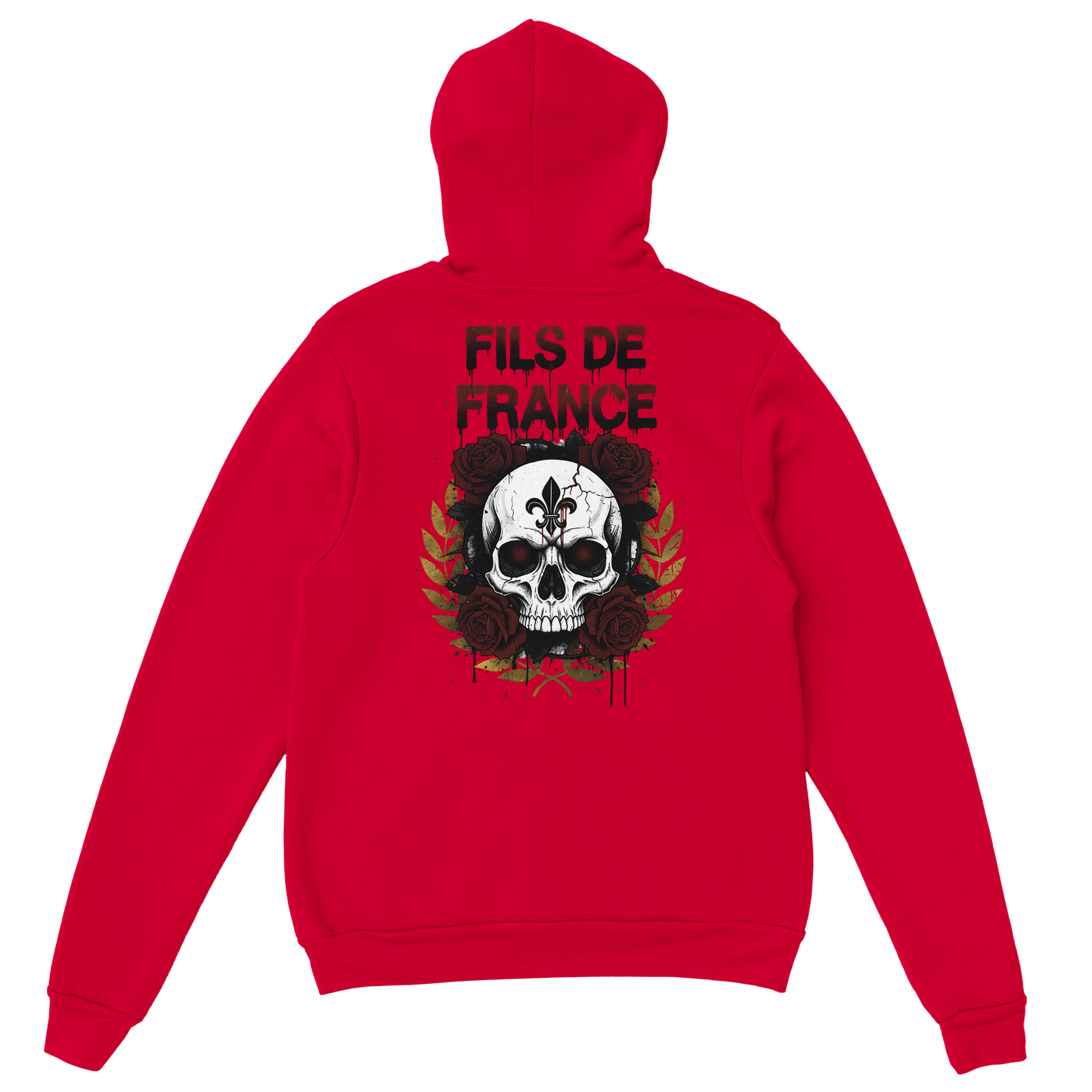 Sweat à capuche homme Fils de France – Hoodie premium en coton mélangé