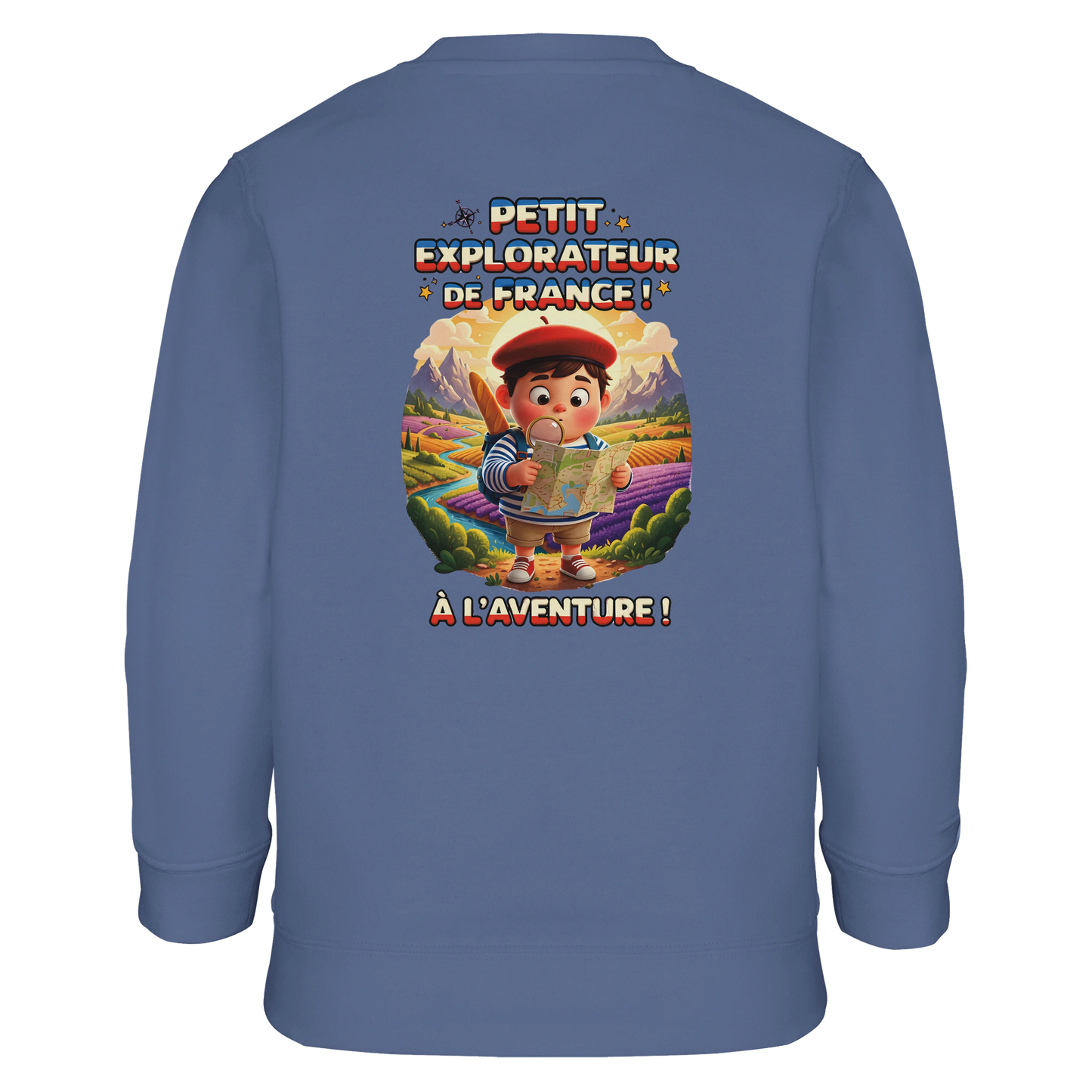 Sweat-shirt Garçon Petit Explorateur – Confort Éco-Responsable