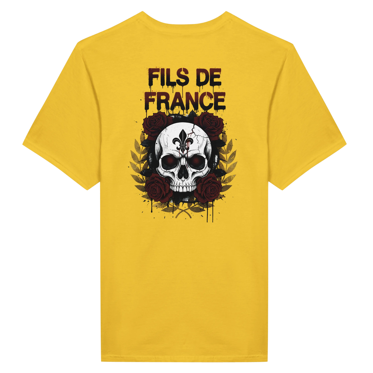 T-Shirt Homme Fils de France - Premium Coton Doux Impression Haute Définition