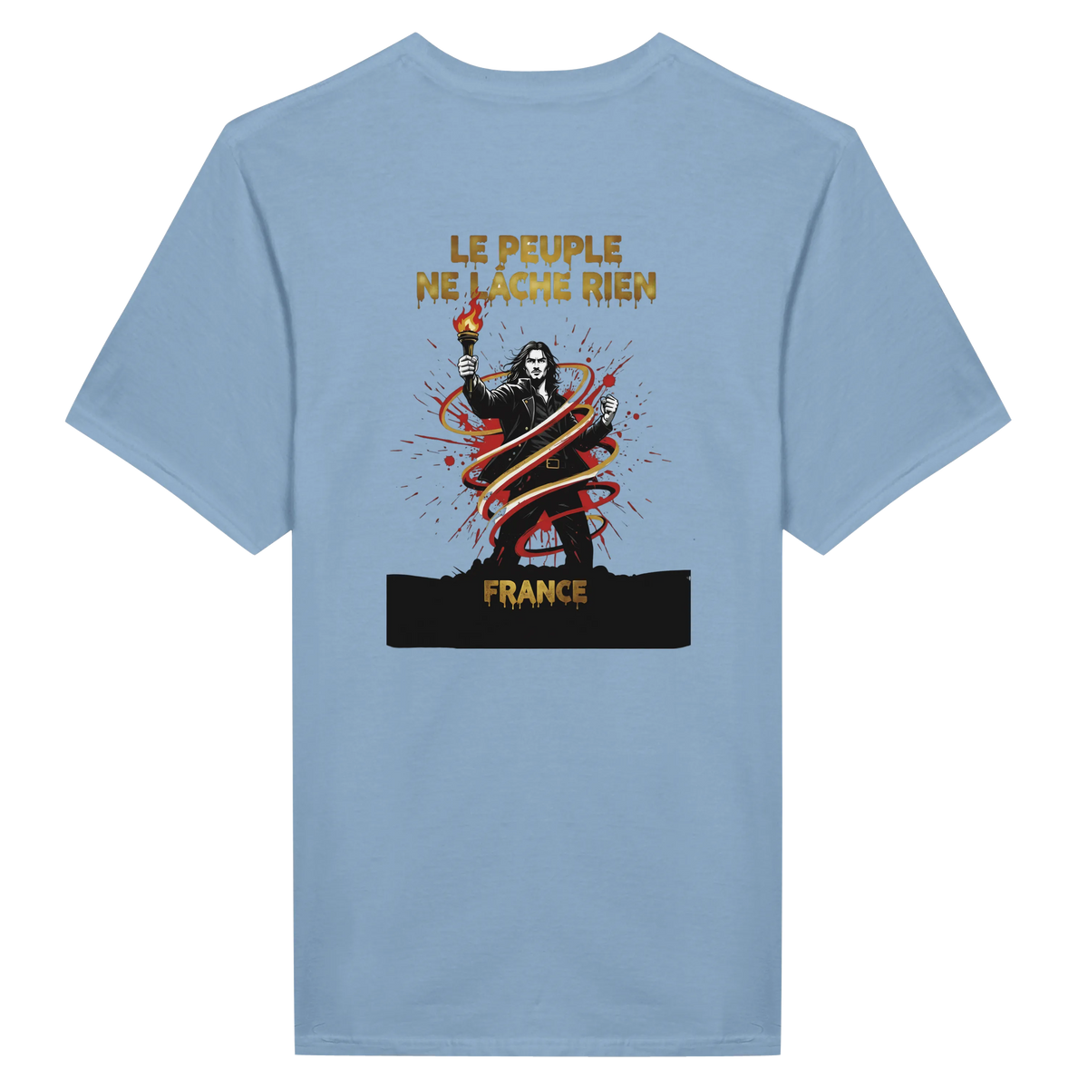 T-shirt Le Peuple Ne Lâche Rien – T-shirt Activiste Premium