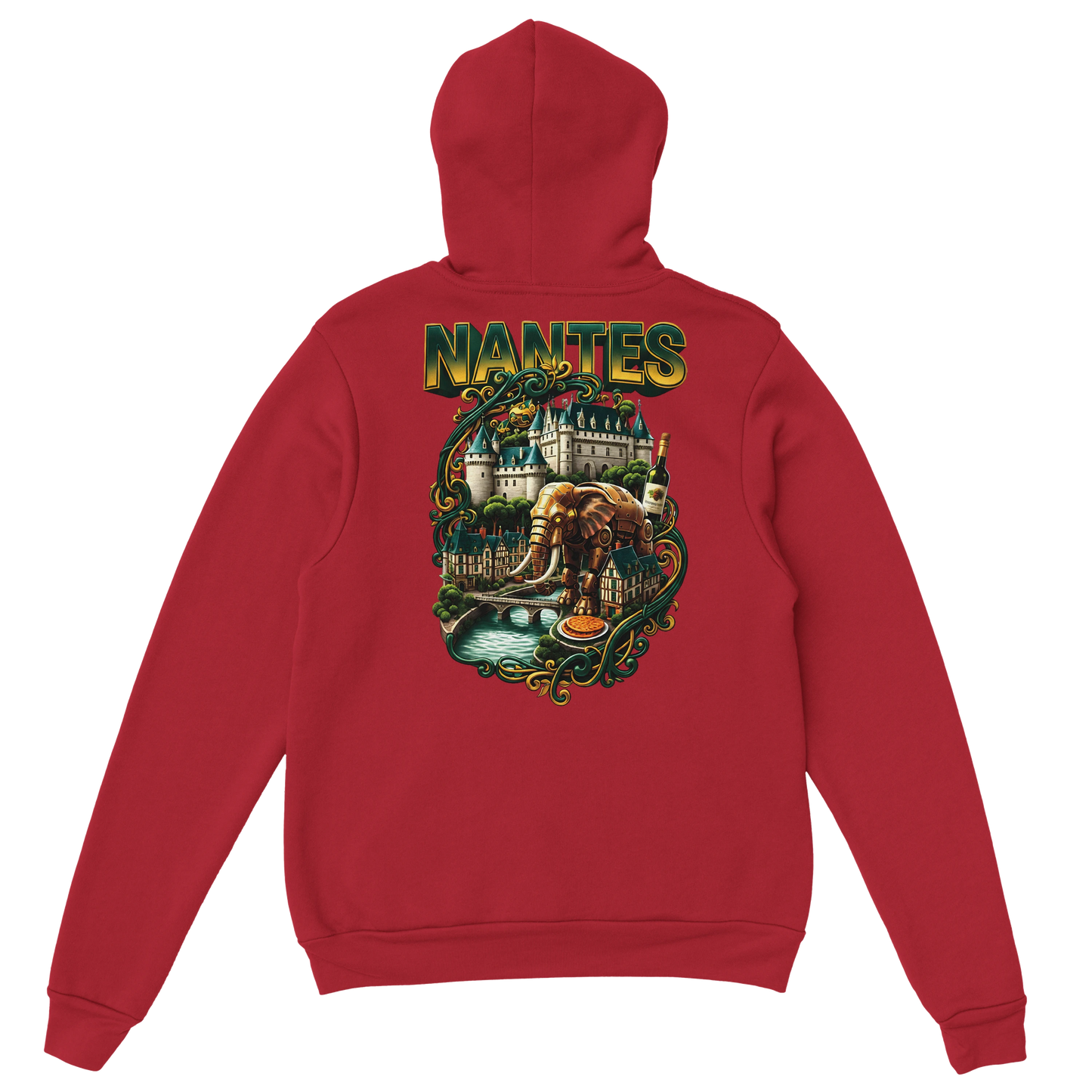 Sweat à capuche unisexe Nantes – Confort premium et style urbain