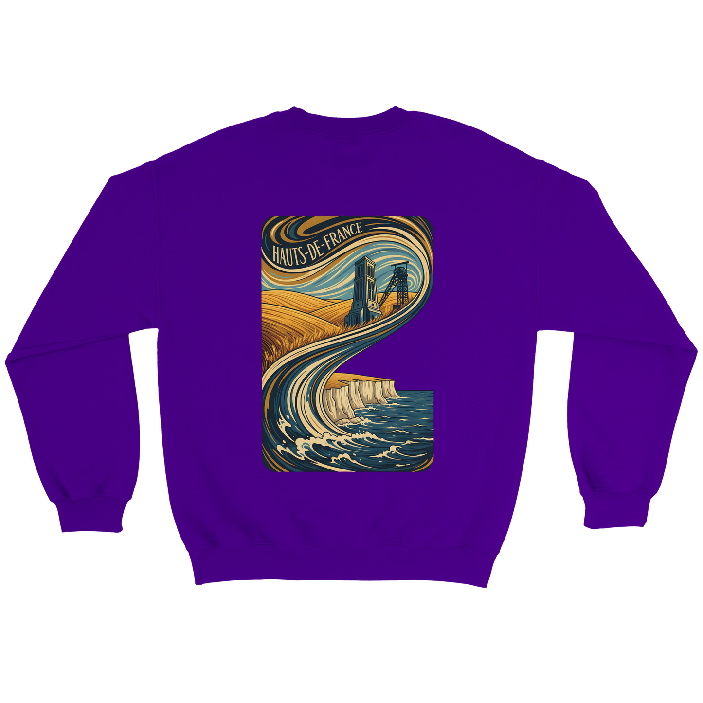 Sweat-shirt Unisexe Haut de France - Confort Premium et Design Classique