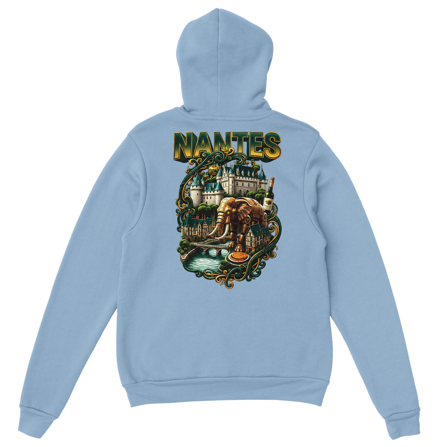 Sweat à capuche unisexe Nantes – Confort premium et style urbain