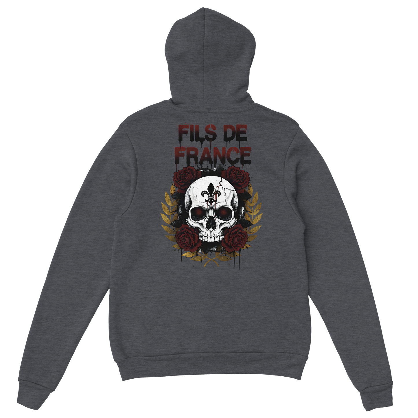 Sweat à capuche homme Fils de France – Hoodie premium en coton mélangé