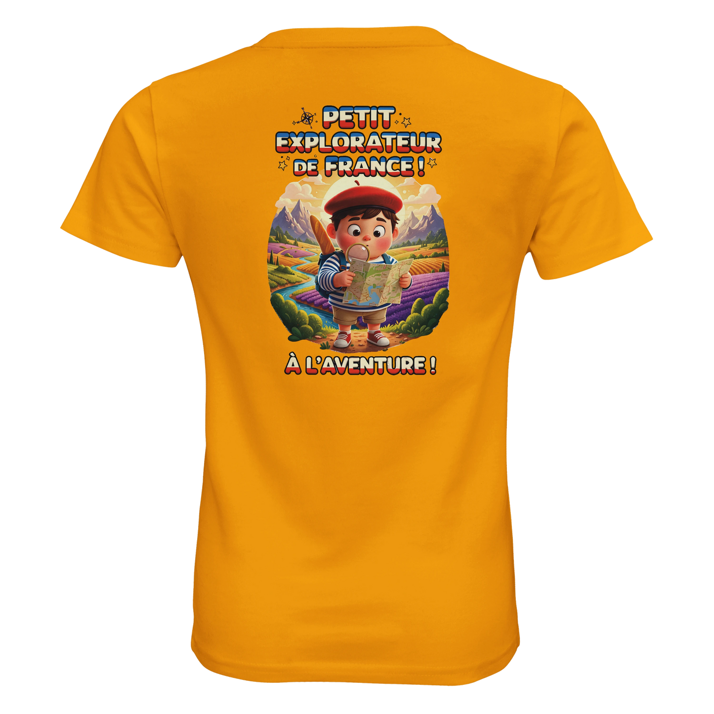 T-shirt Garçon Petit Explorateur – 100% Coton Bio