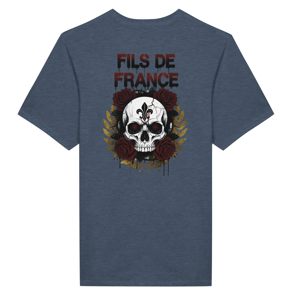 T-Shirt Homme Fils de France - Premium Coton Doux Impression Haute Définition