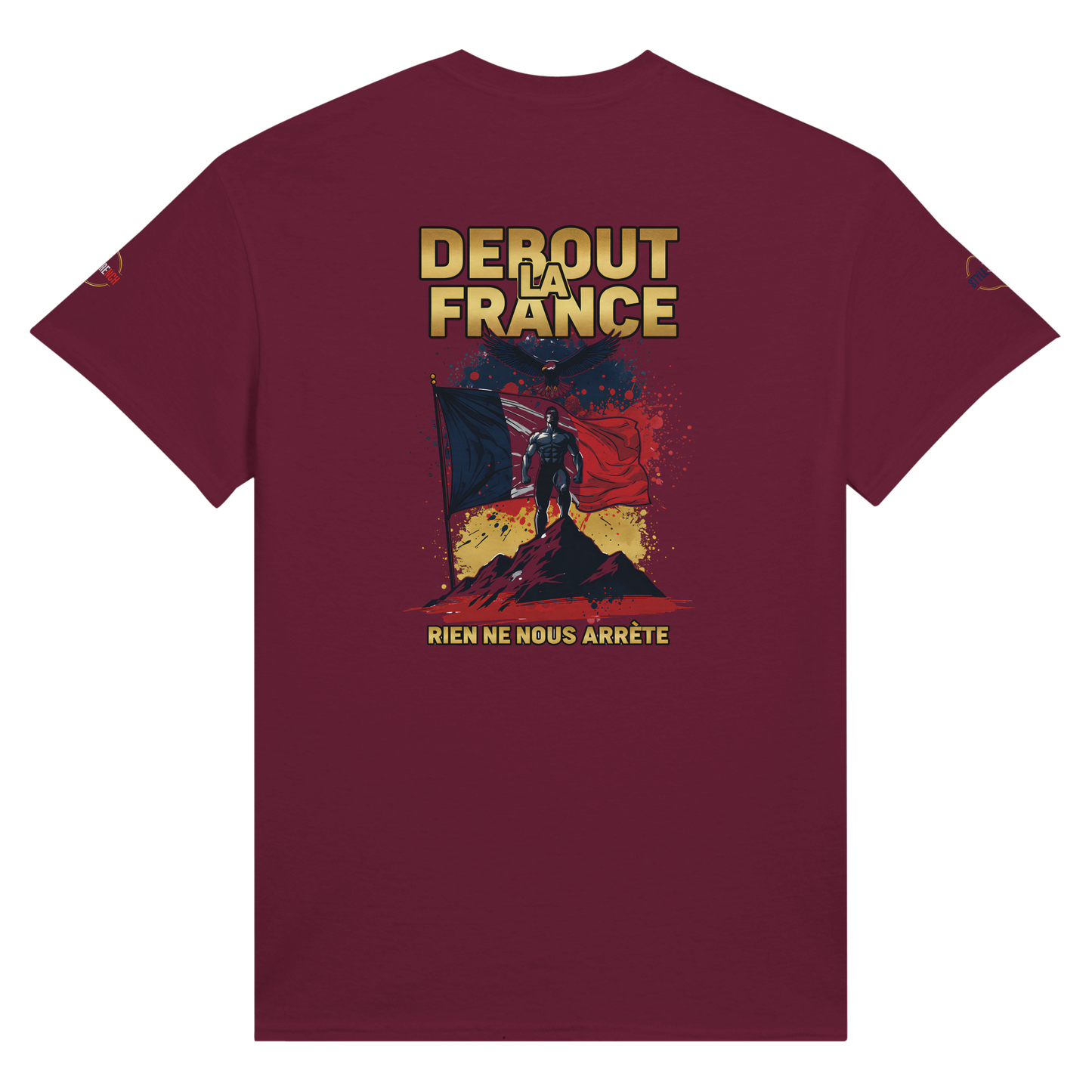 T-shirt Debout la France –  en Coton Premium