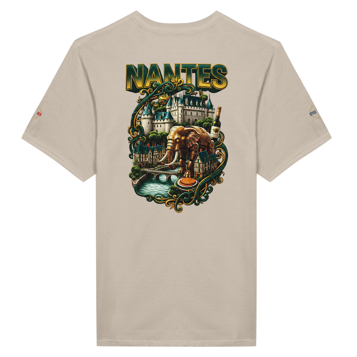 T-Shirt Unisexe Classique Nantes - Confort Premium et Style Urbain