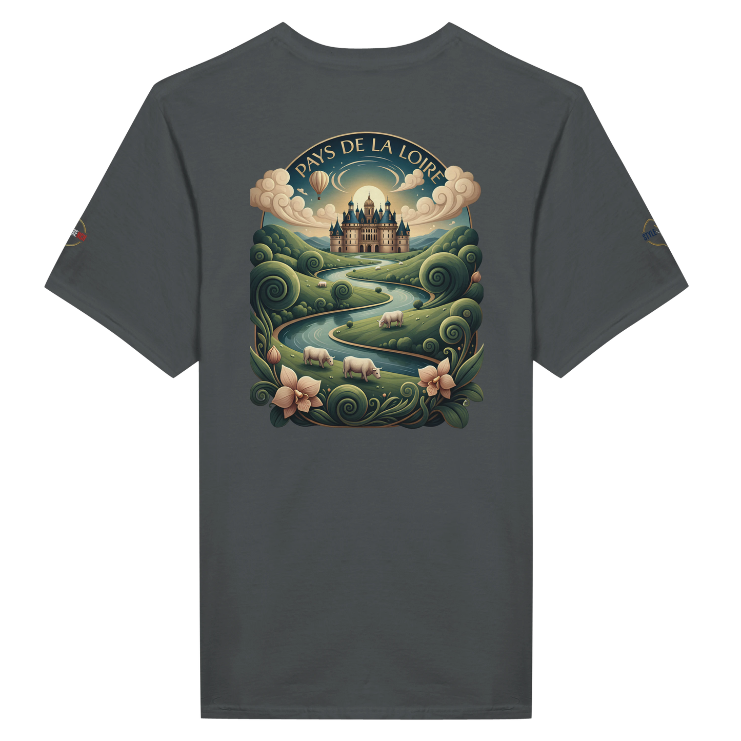 T-shirt Unisexe Pays de la Loire – Design Régional Premium
