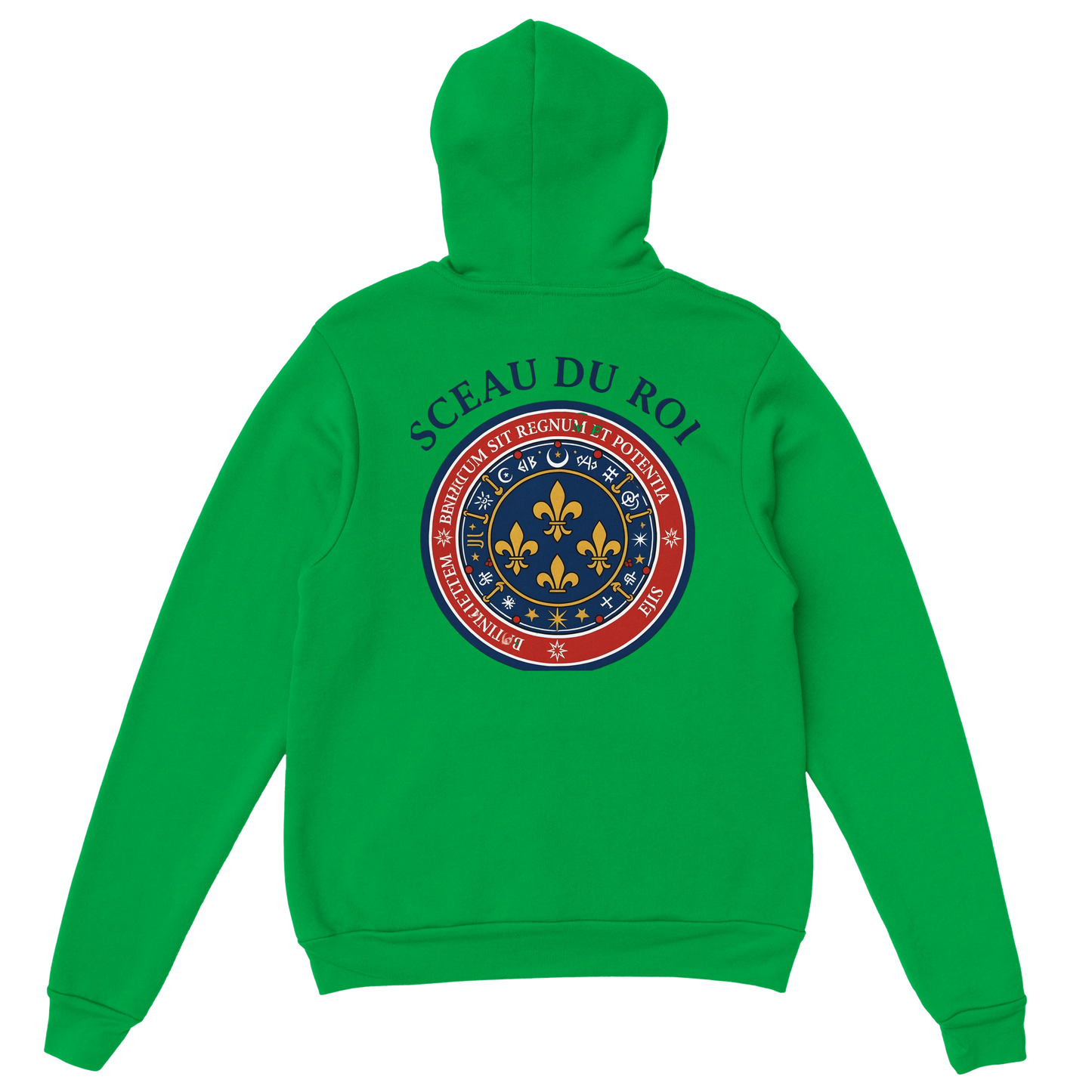 Sweat à capuche Le Sceau du Roi pour homme – Hoodie premium en coton mélangé