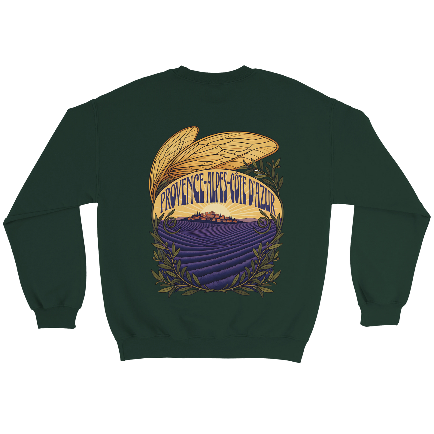 Sweat-shirt Unisexe Provence-Alpes-Côte d'Azur – Confort Premium et Design Régional