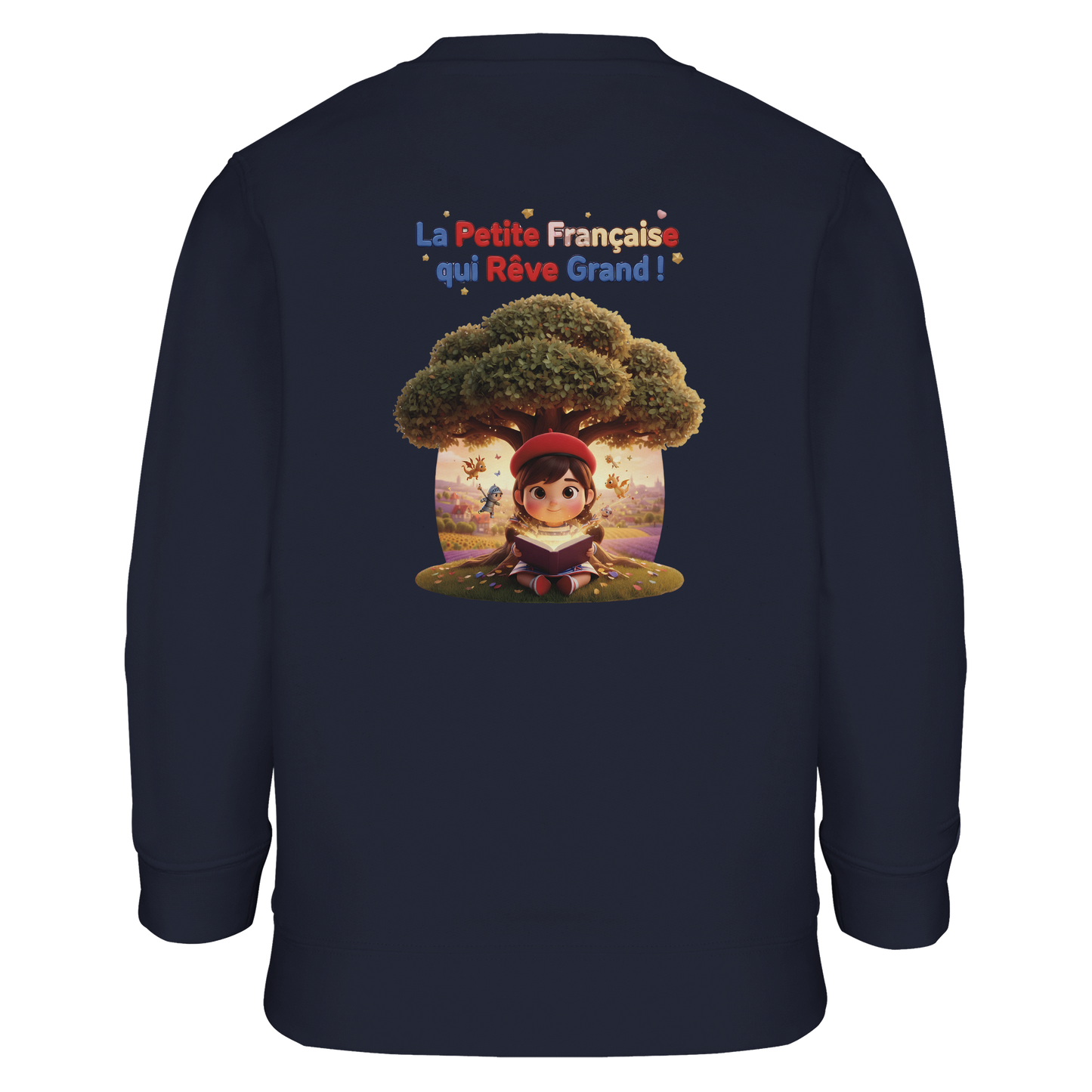 La Petite Française Qui Rêve Grand - Sweat-shirt Enfant Écoresponsable