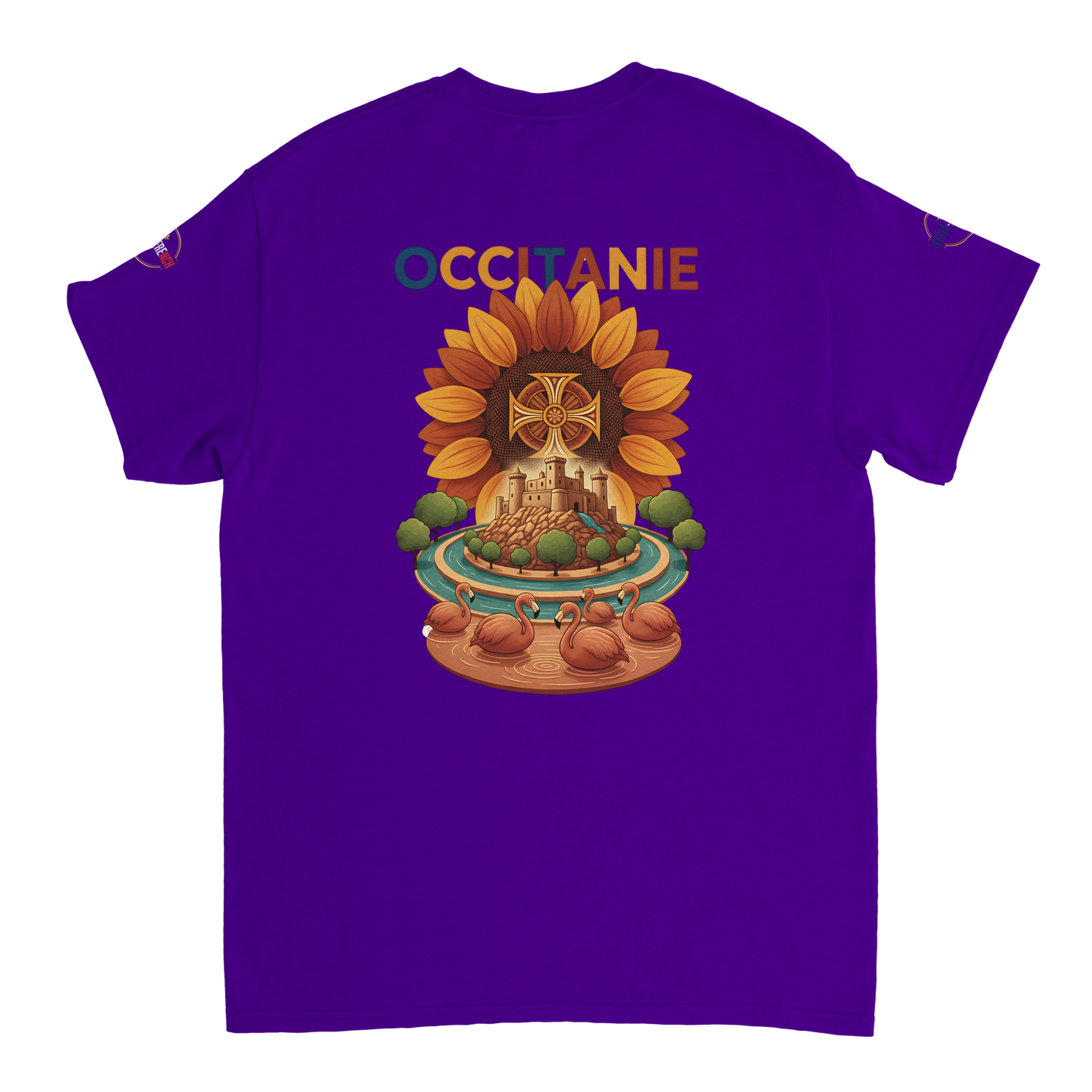 T-shirt Unisexe Occitanie – Coton Épais Premium