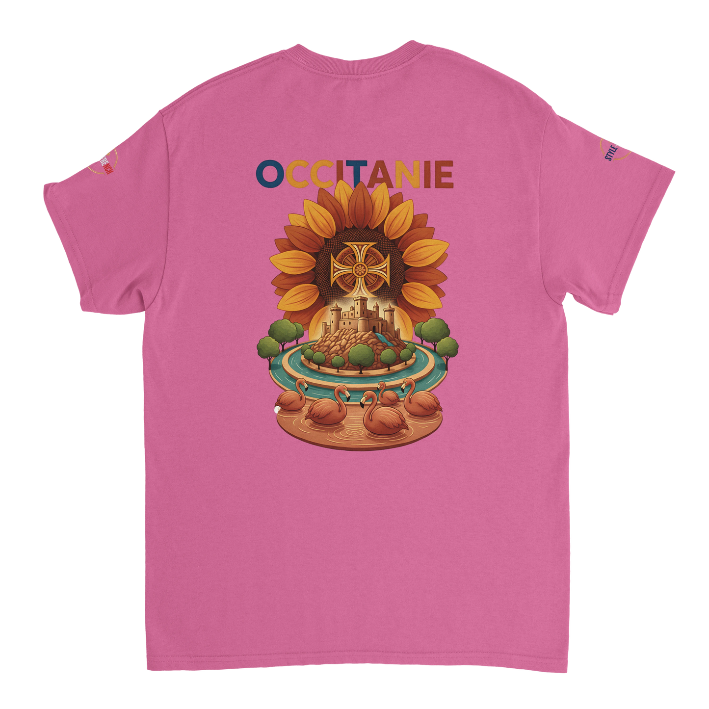 T-shirt Unisexe Occitanie – Coton Épais Premium
