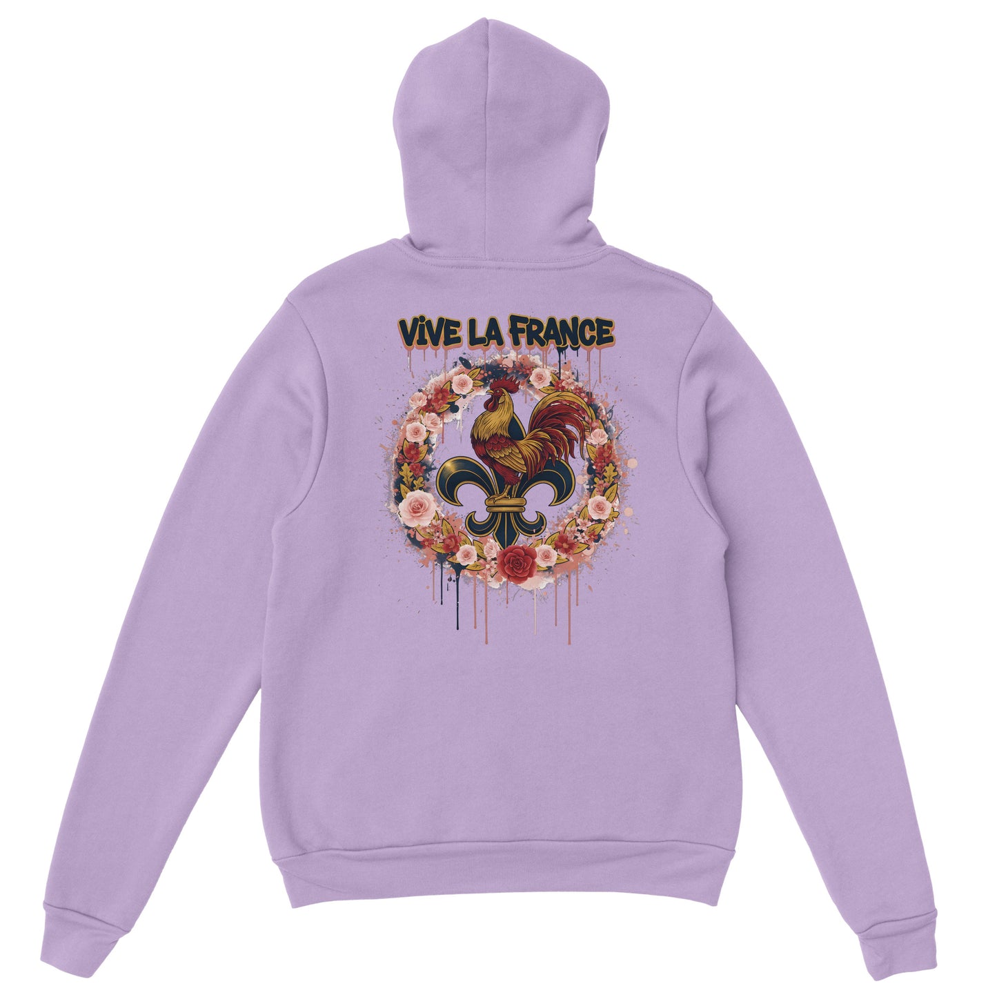 Sweat à capuche femme  Vive la France – Hoodie Premium Confortable et Résistant