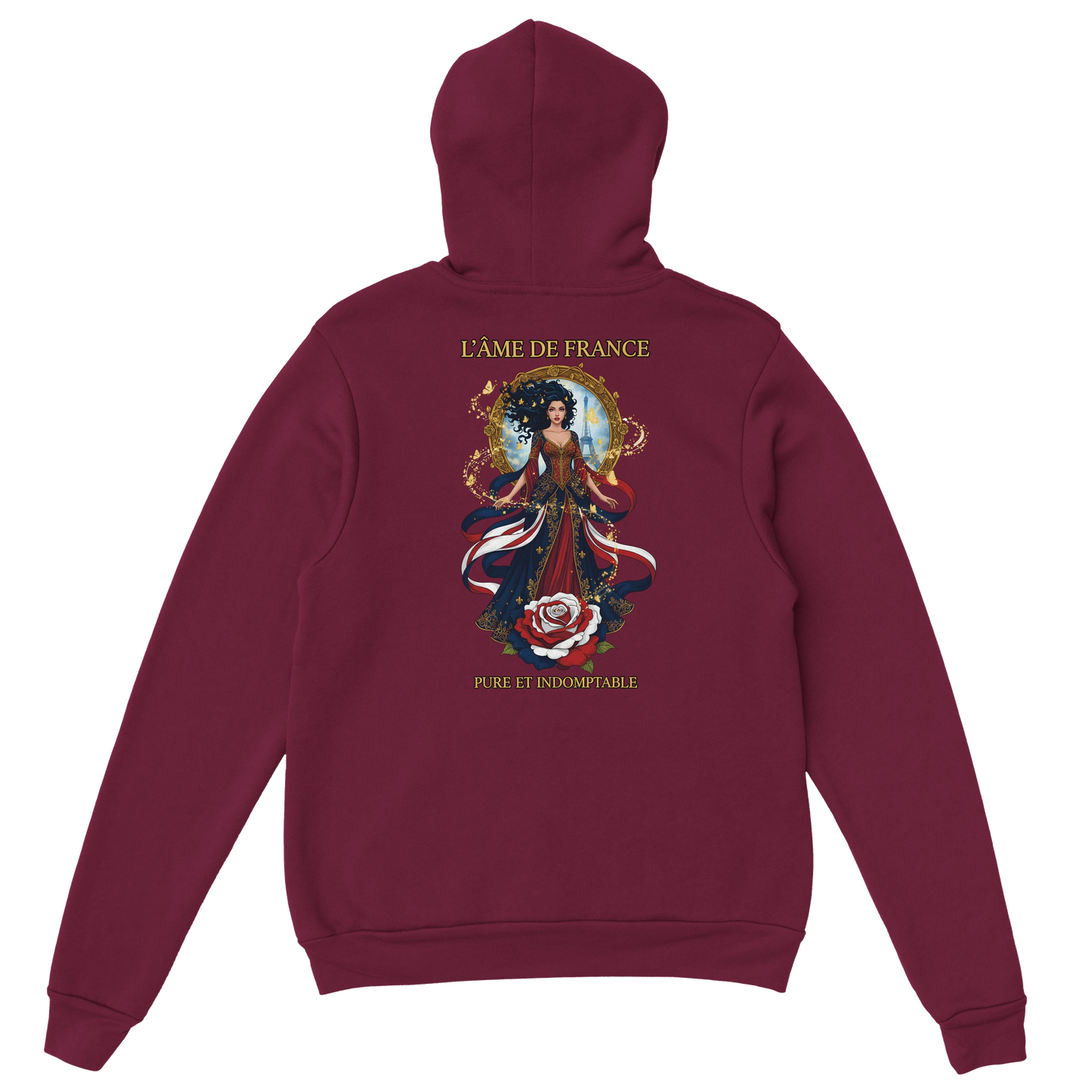Sweat à capuche femme L'âme de France - Confort premium et style élégant