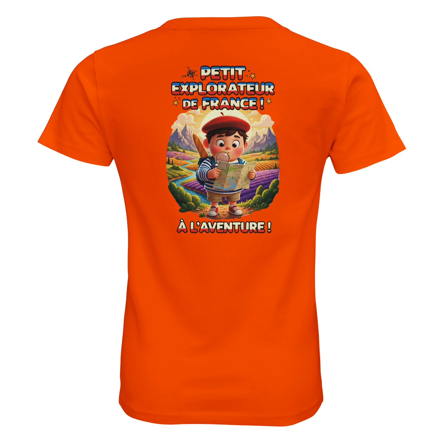 T-shirt Garçon Petit Explorateur – 100% Coton Bio