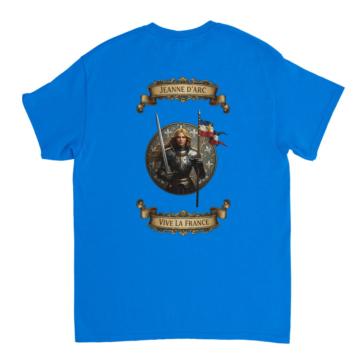 T-shirt Femme Jeanne d'Arc - Symbole Iconique en Coton Premium