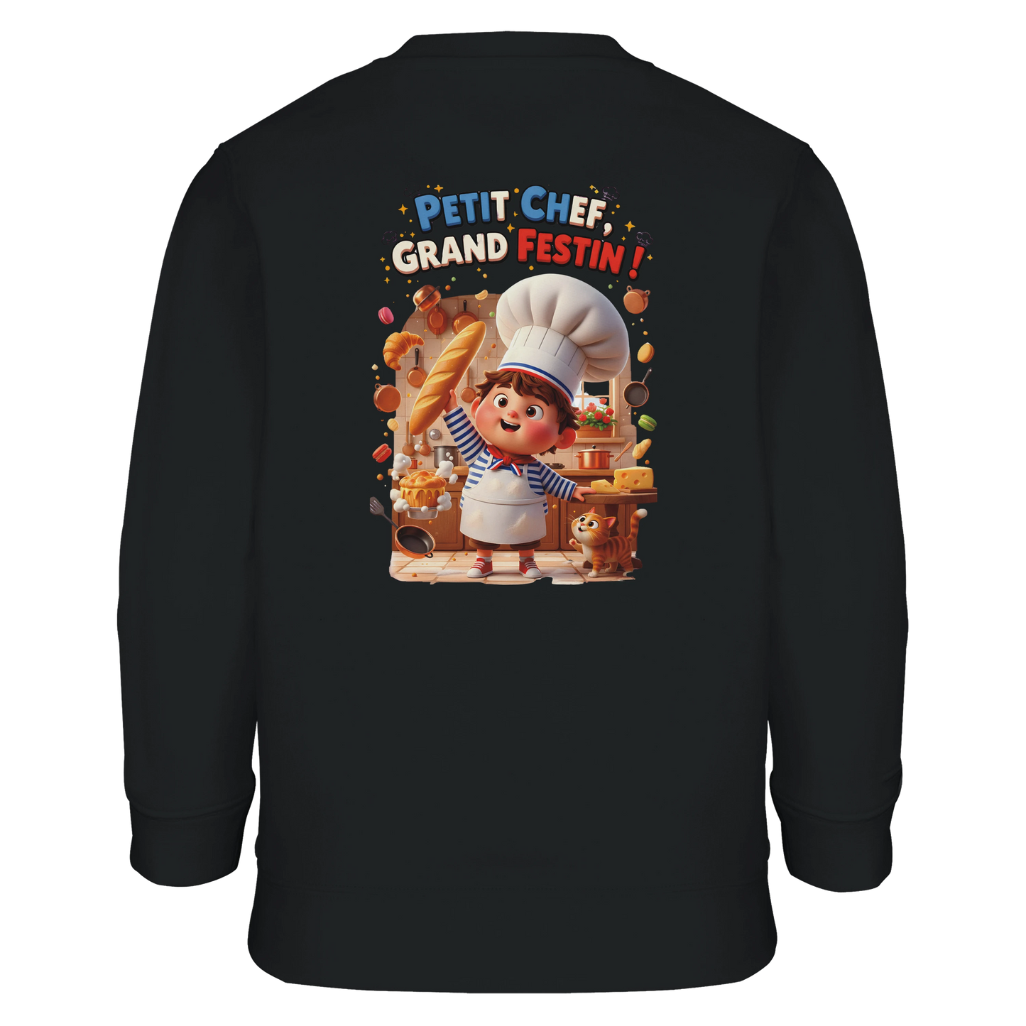 Petit Chef Grand Festin Sweat-shirt Enfant – Sweat Éco-responsable Confortable