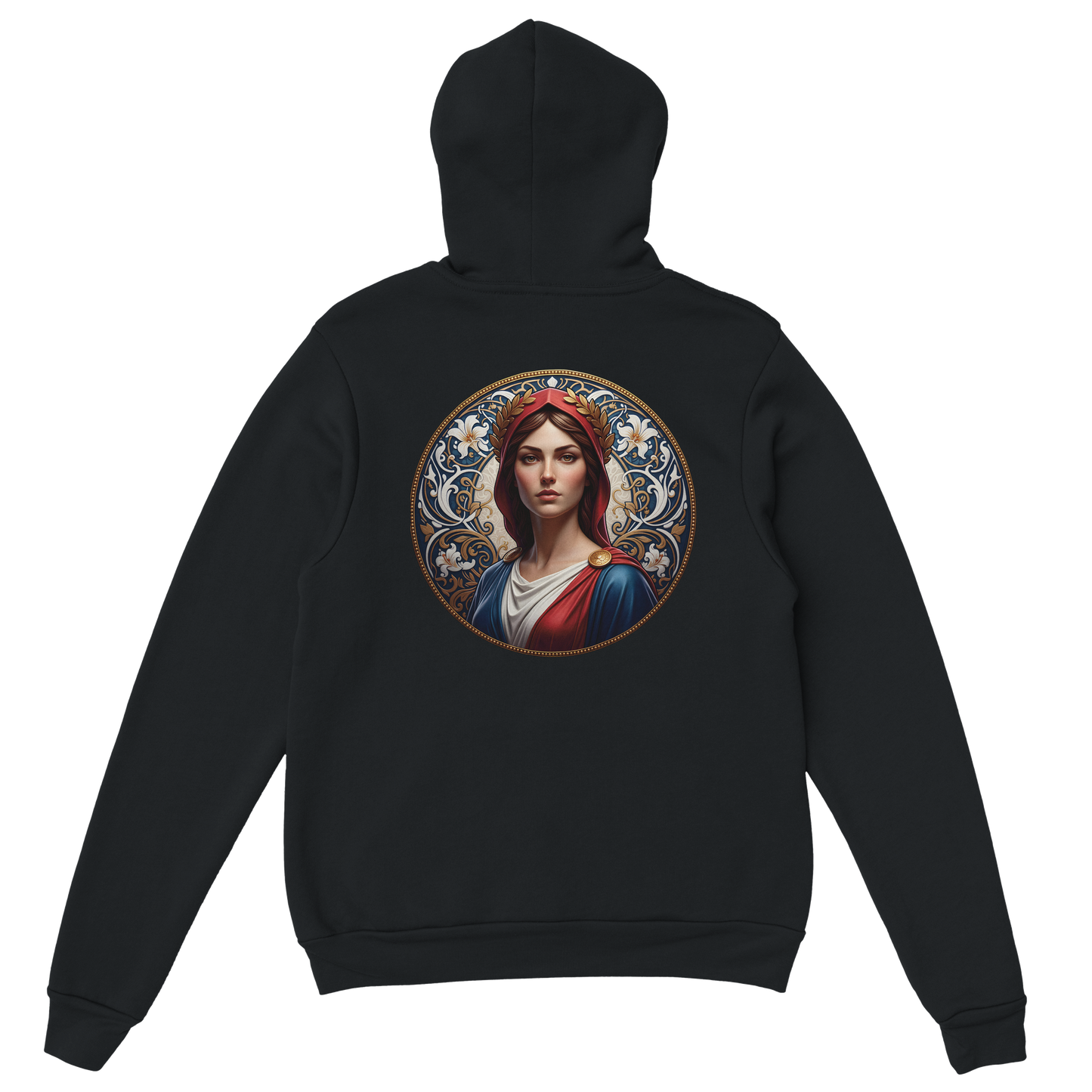 Sweat à capuche femme Marianne - Hoodie en coton et polyester