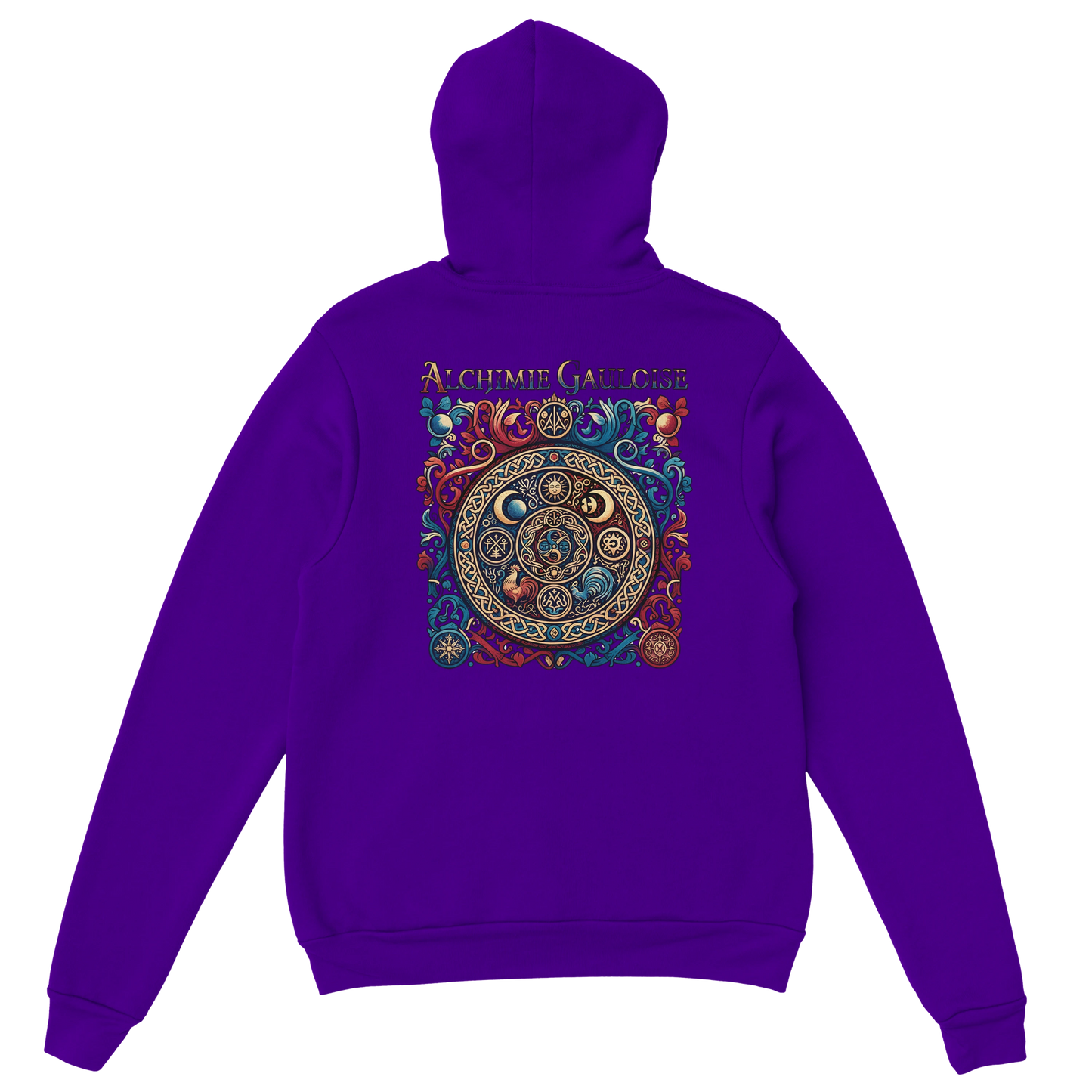 Sweat à capuche homme Alchimie Gauloise – Hoodie premium en coton mélangé
