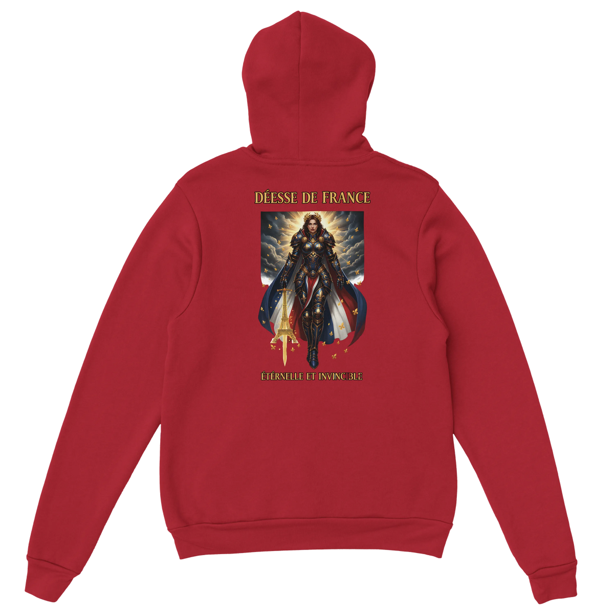 Sweat à Capuche déesse de France Douillet à Motif Unique – Confort et Style