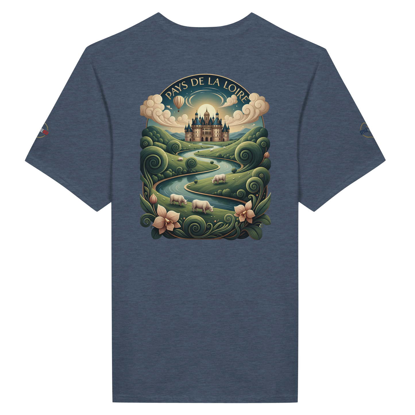 T-shirt Unisexe Pays de la Loire – Design Régional Premium