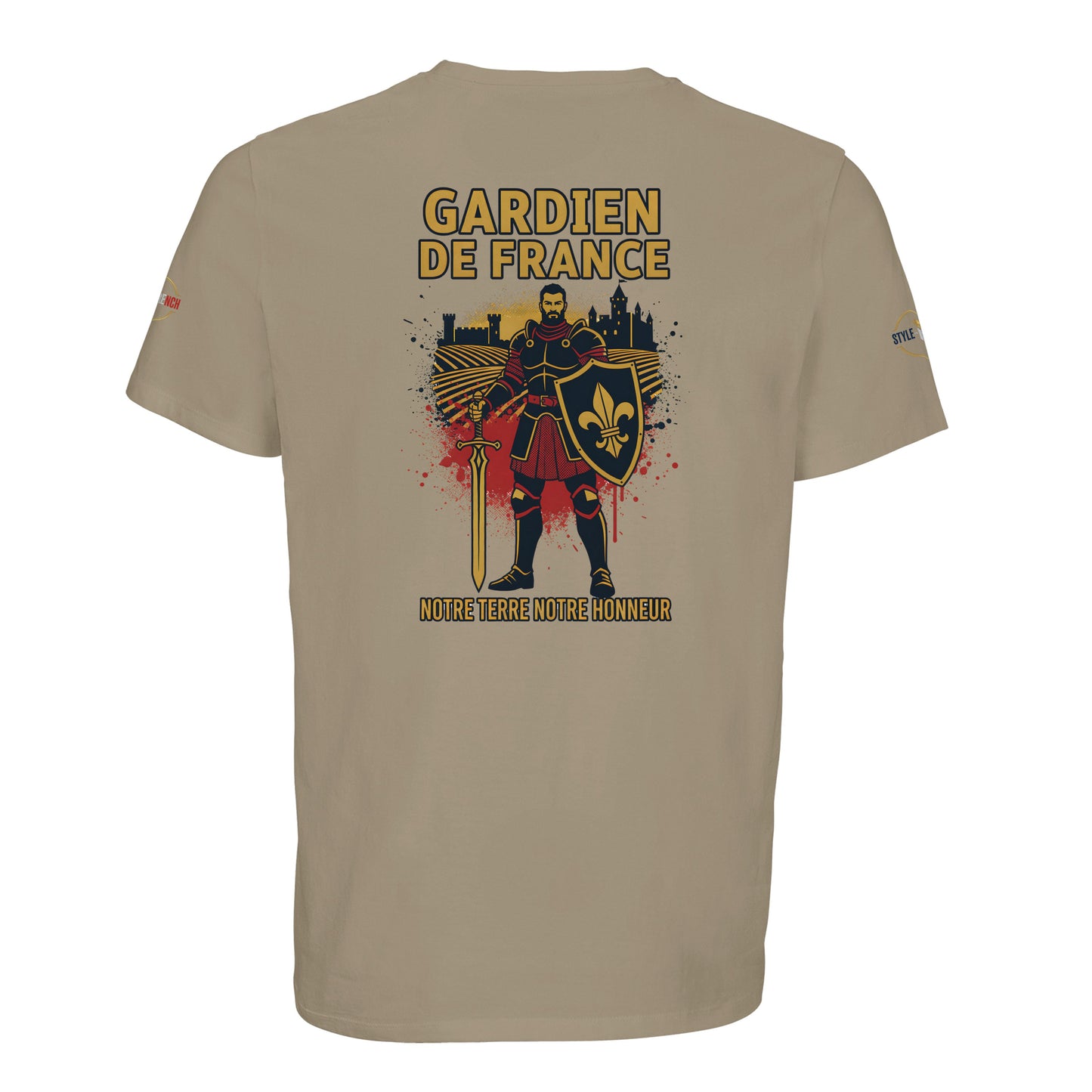 T-shirt Gardien de France pour Homme - Coton Bio Premium