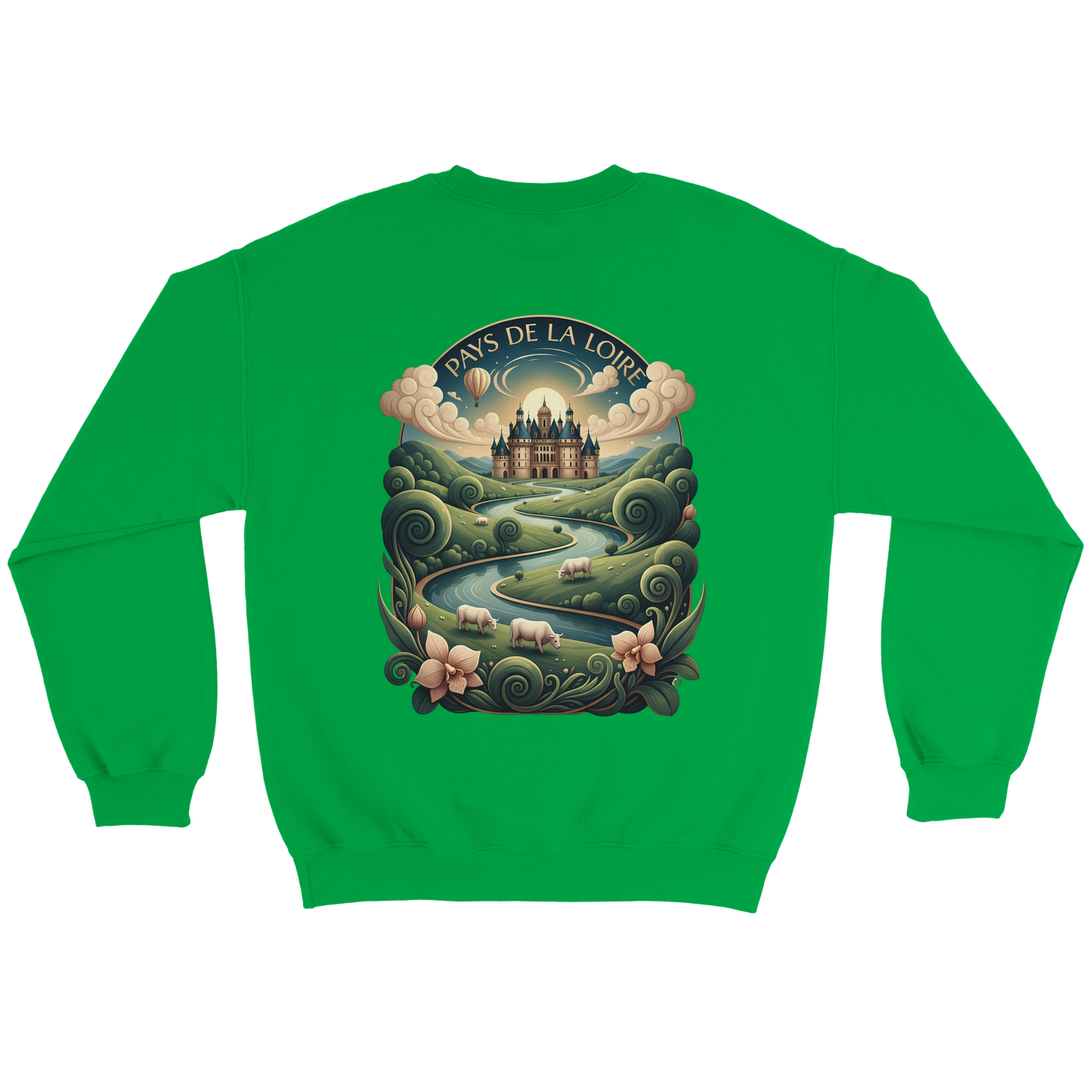 Sweat-shirt Unisexe Pays de la Loire – Confort Premium et Coupe Classique