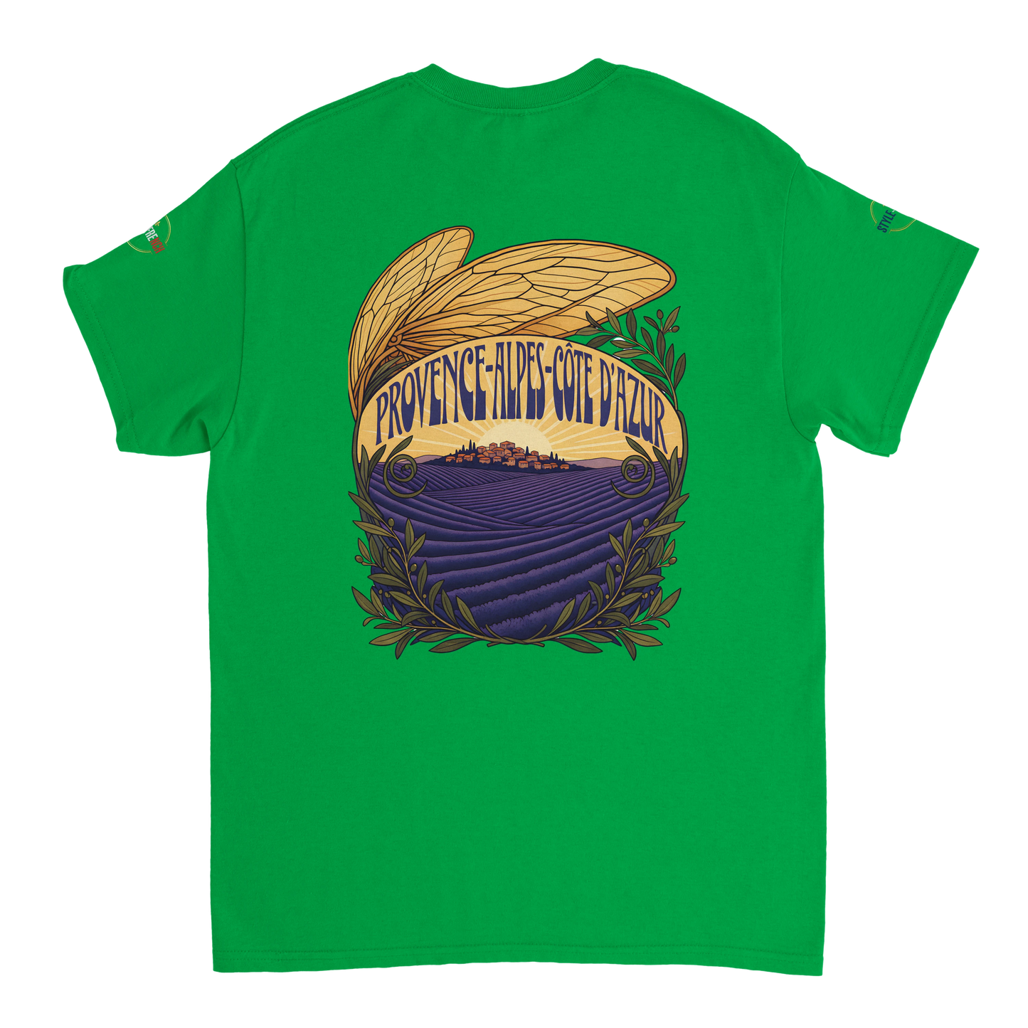 T-Shirt Unisexe Provence-Alpes-Côte d'Azur – Coton Épais Premium