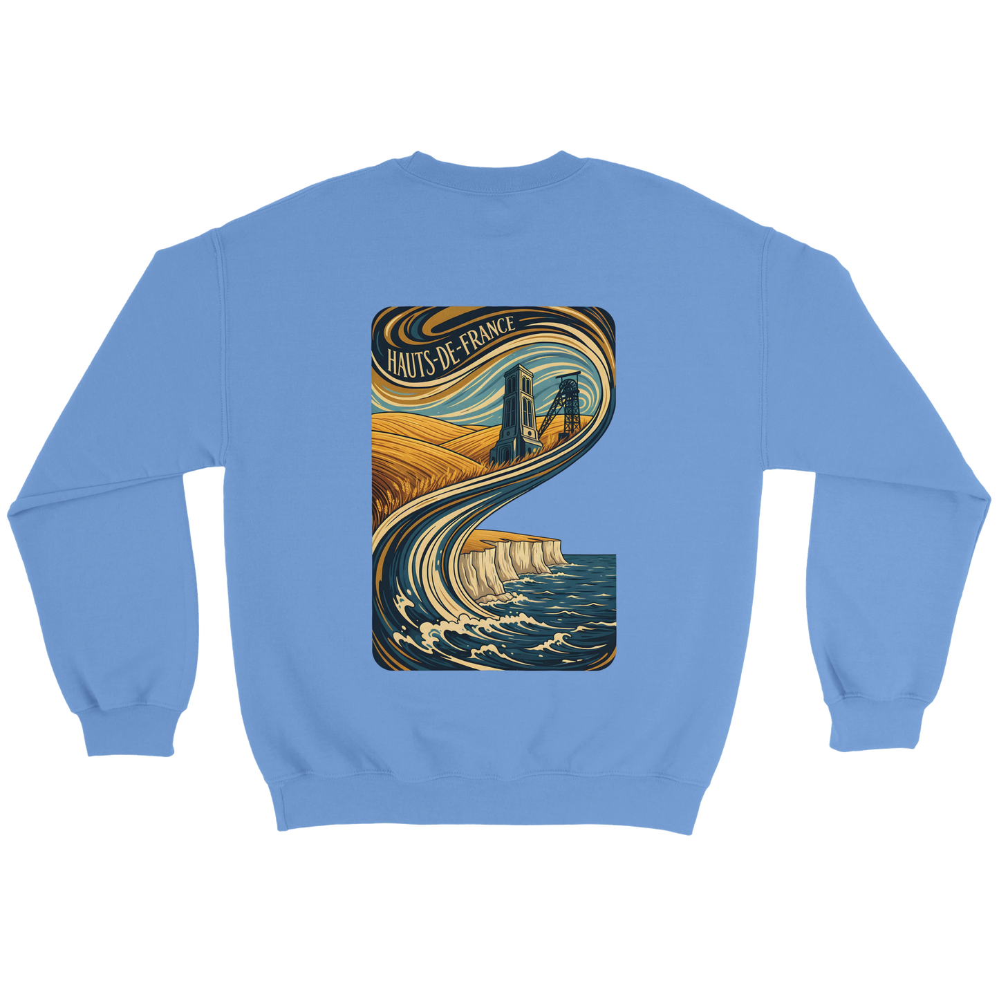 Sweat-shirt Unisexe Haut de France - Confort Premium et Design Classique