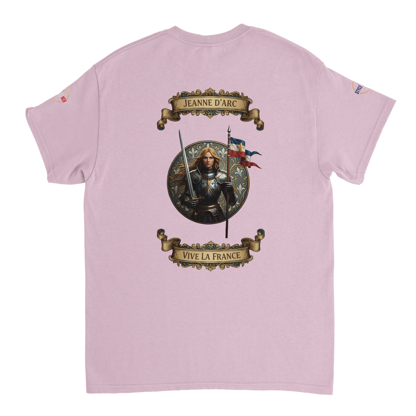 T-shirt Femme Jeanne d'Arc - Symbole Iconique en Coton Premium