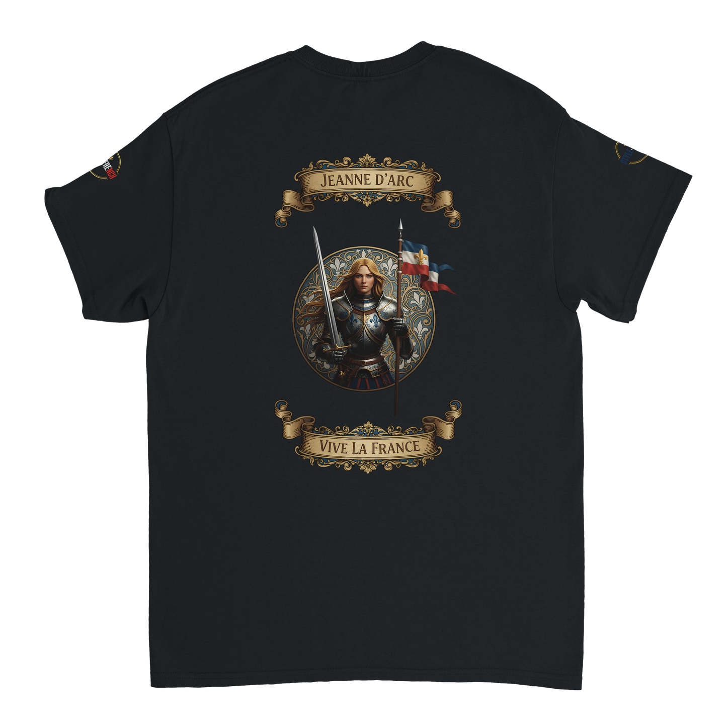 T-shirt Femme Jeanne d'Arc - Symbole Iconique en Coton Premium