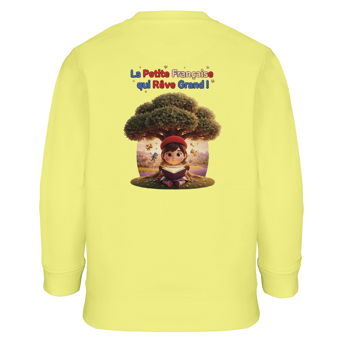 La Petite Française Qui Rêve Grand - Sweat-shirt Enfant Écoresponsable