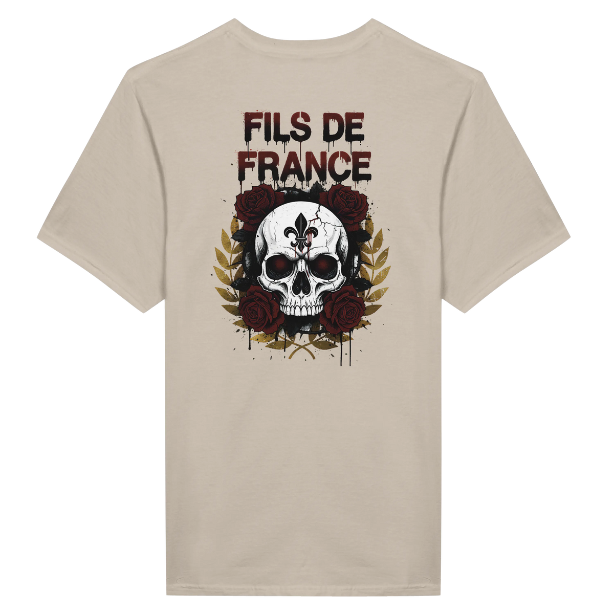T-Shirt Homme Fils de France - Premium Coton Doux Impression Haute Définition