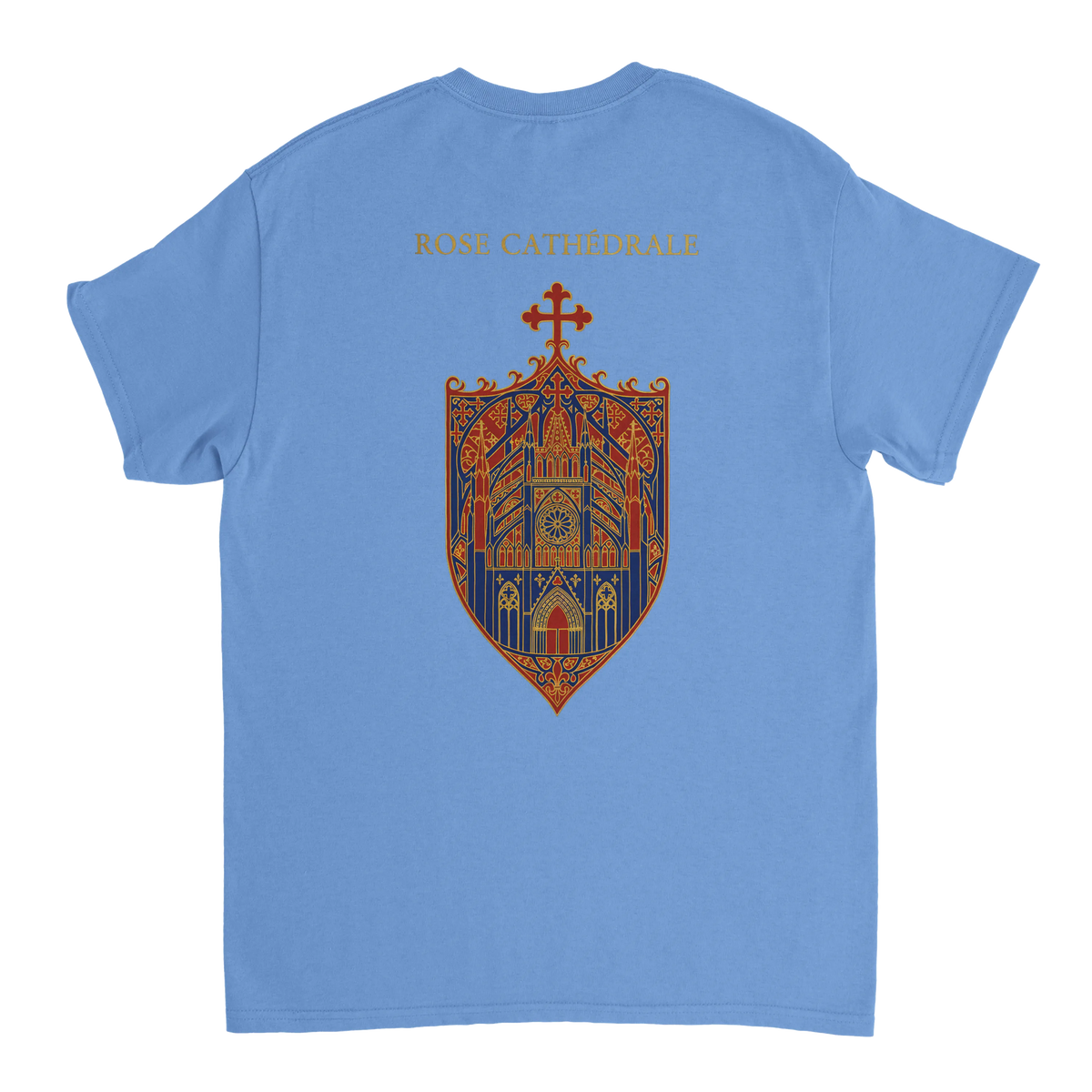 T-Shirt Femme Rose Cathédrale | Gildan 5000 Coton Épais