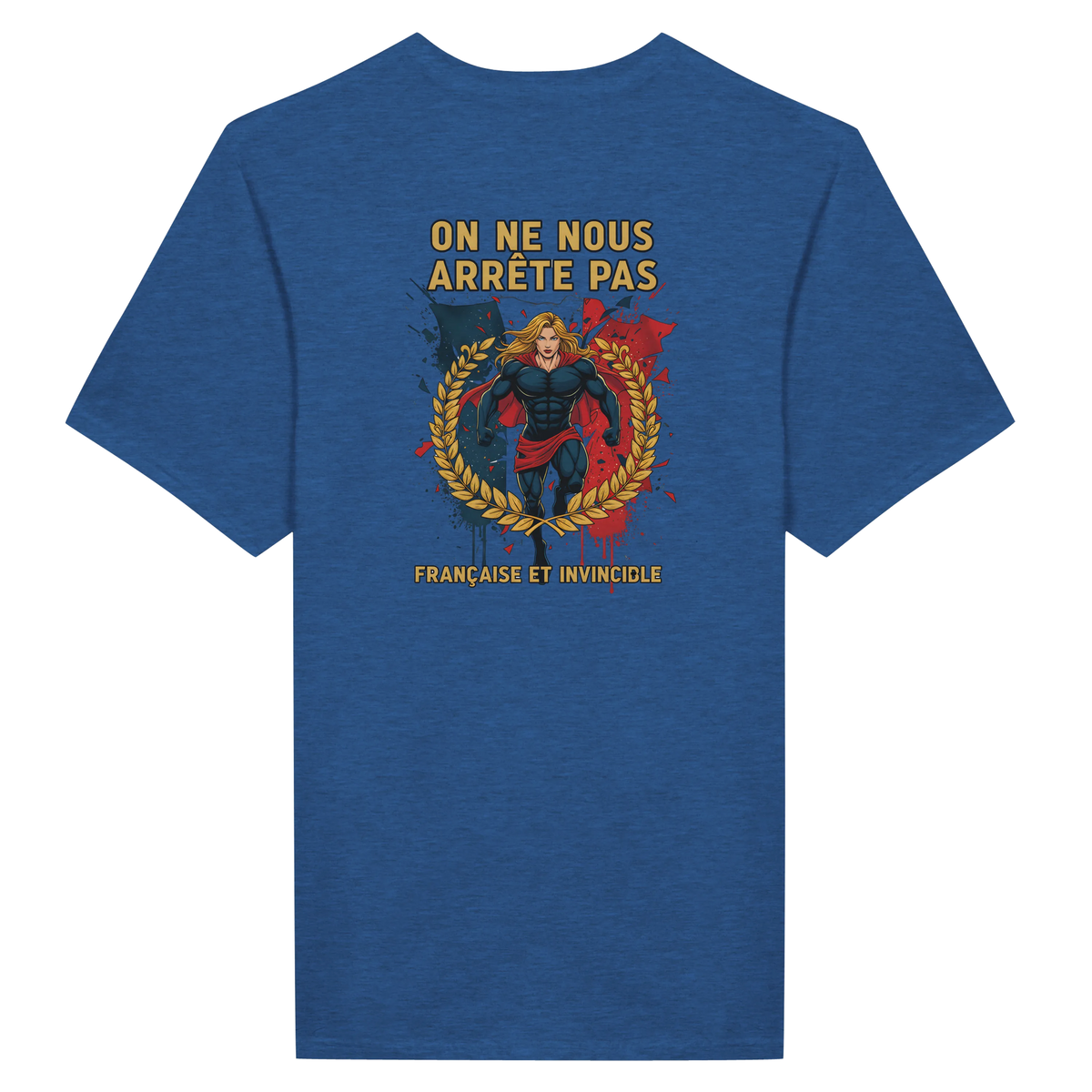 T-shirt Femme 'On ne nous arrête pas' – Coton Doux Premium
