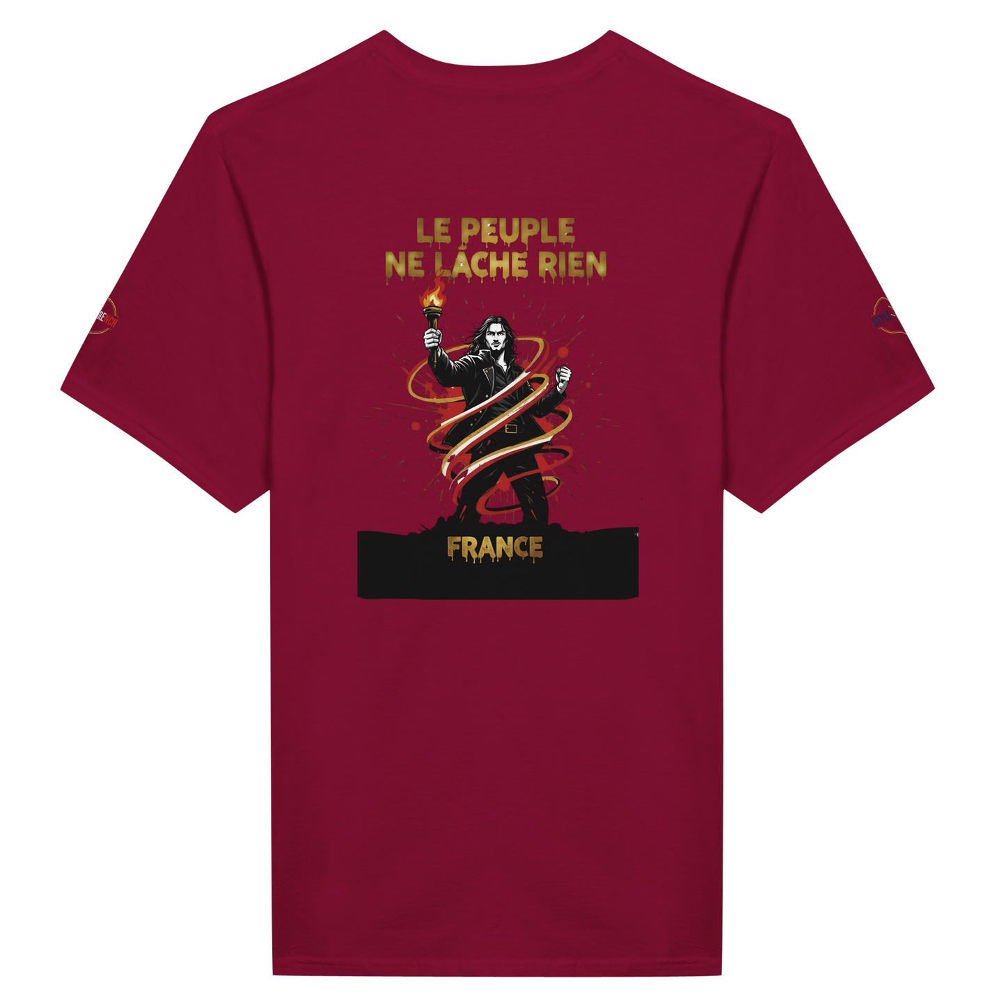 T-shirt Le Peuple Ne Lâche Rien – T-shirt Activiste Premium
