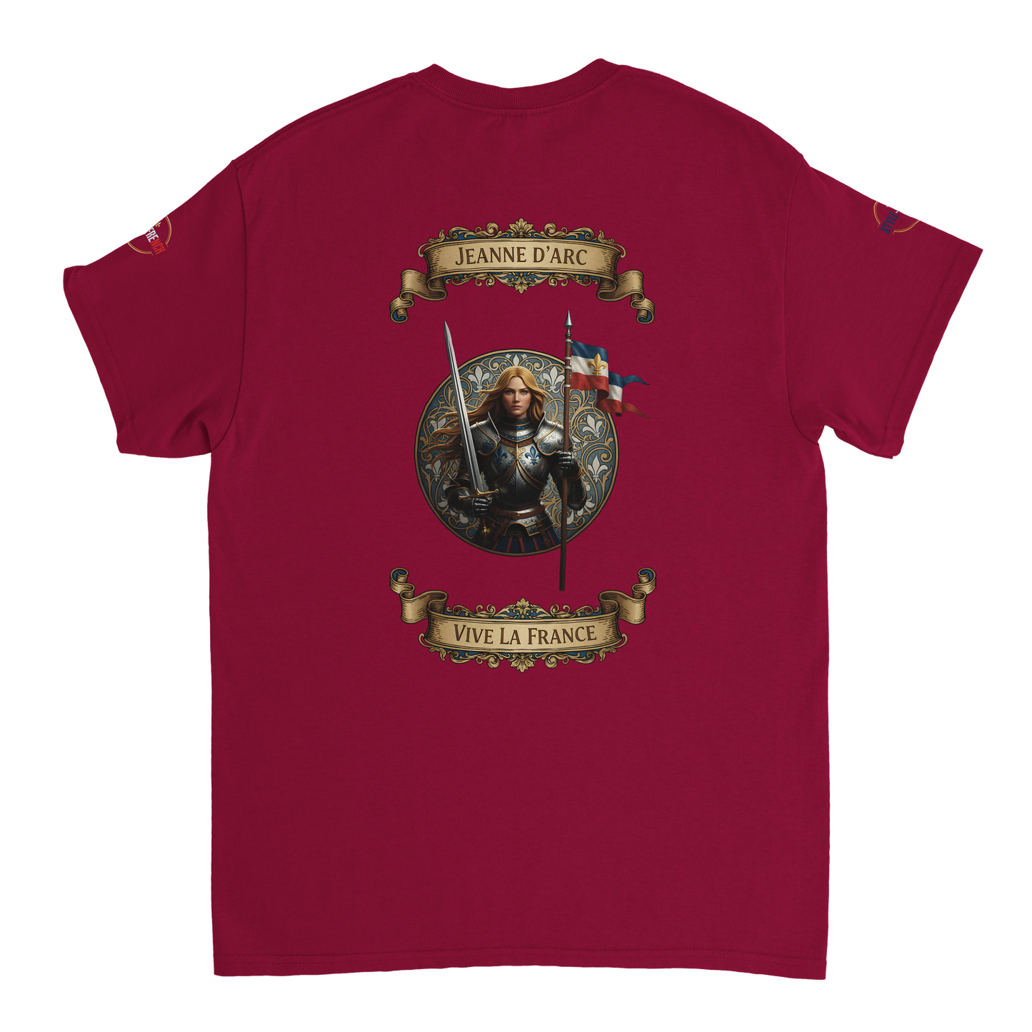 T-shirt Femme Jeanne d'Arc - Symbole Iconique en Coton Premium