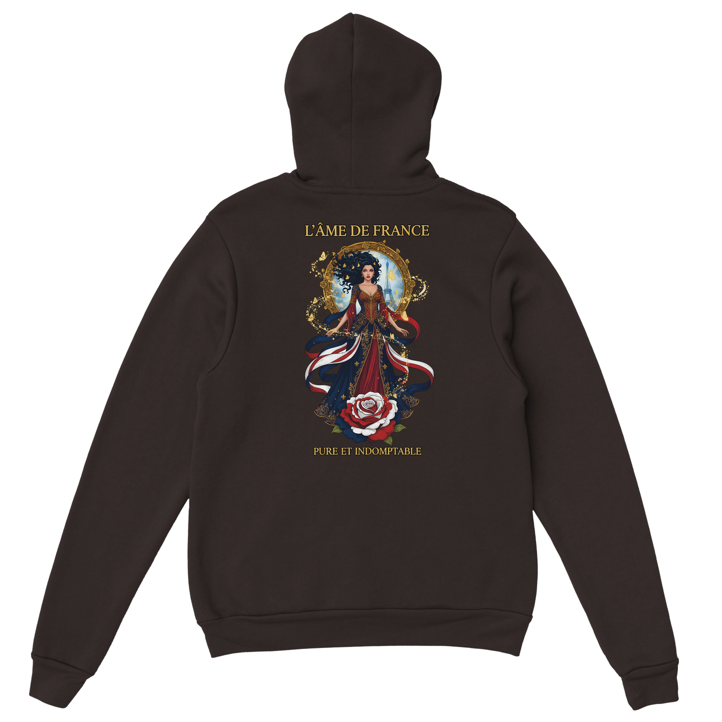 Sweat à capuche femme L'âme de France - Confort premium et style élégant