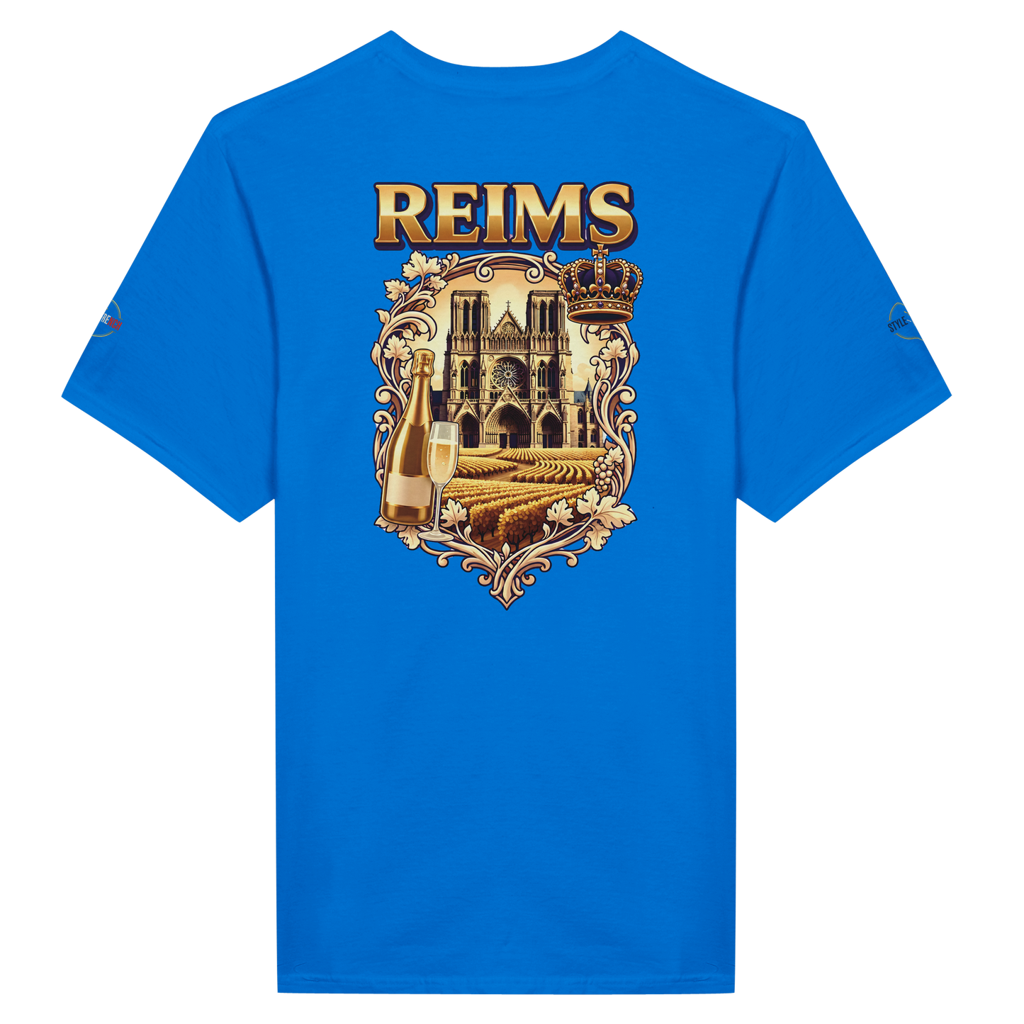 T-shirt Unisexe Reims - Ville de France - Design Premium