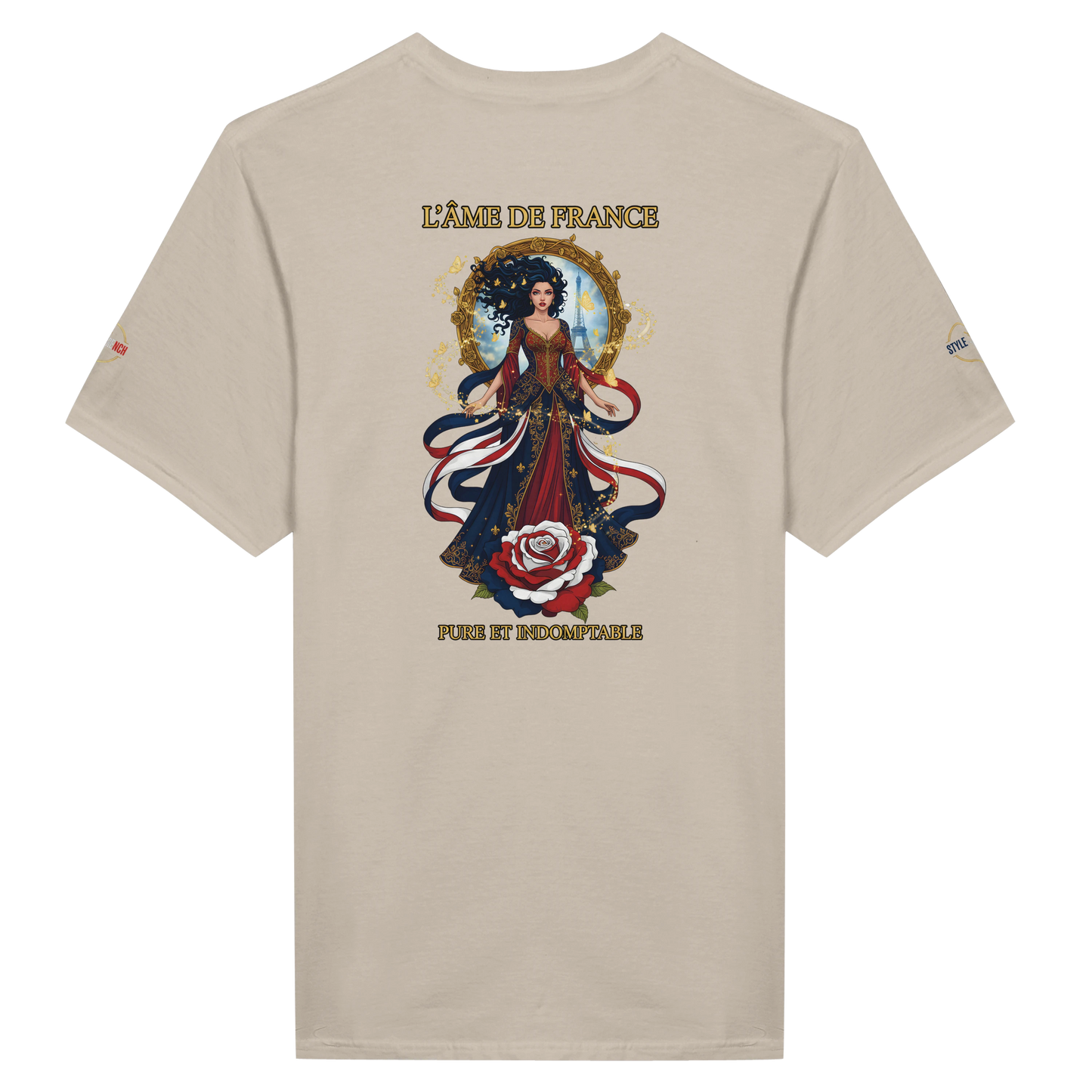 T-shirt  femme L'âme de France – Premium Cotton Tee with Classic French Design